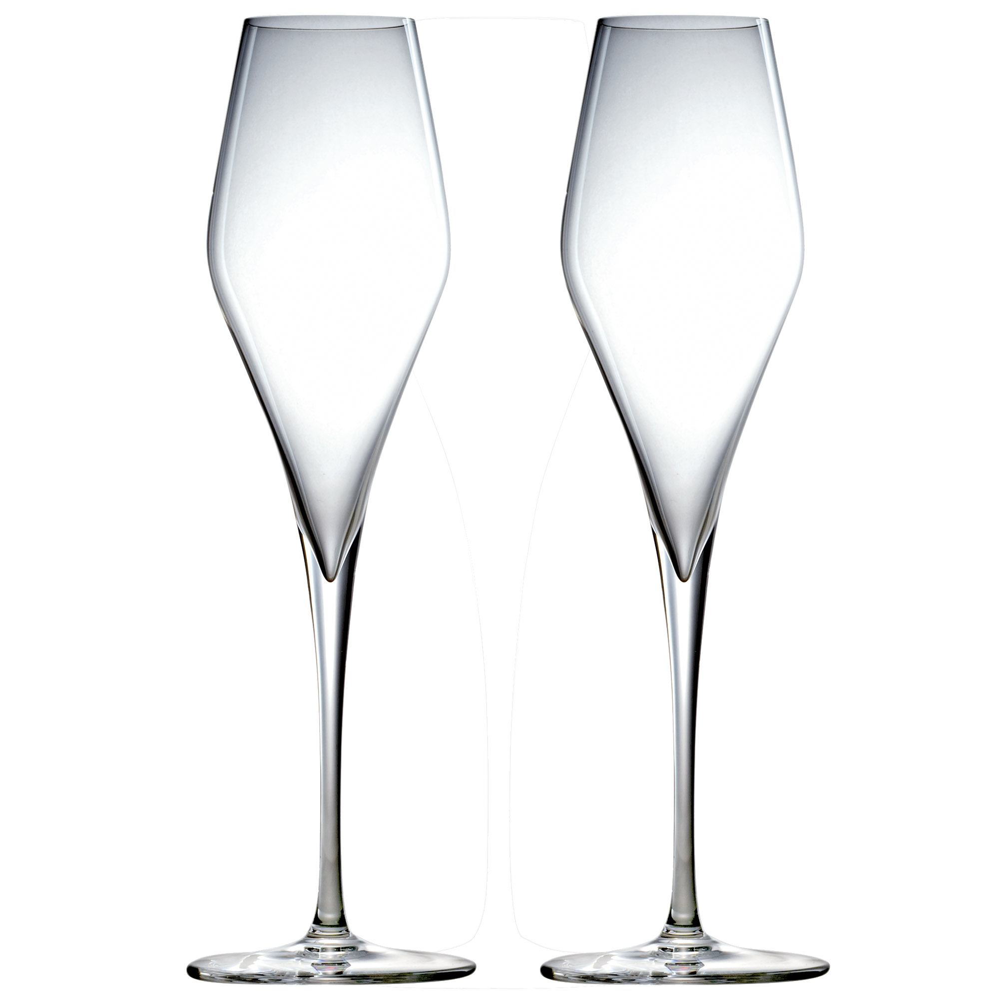 STÖLZLE LAUSITZ Serie Q1 Champagnerkelch Sektglas mundgeblasen 2 Stück 300 ml