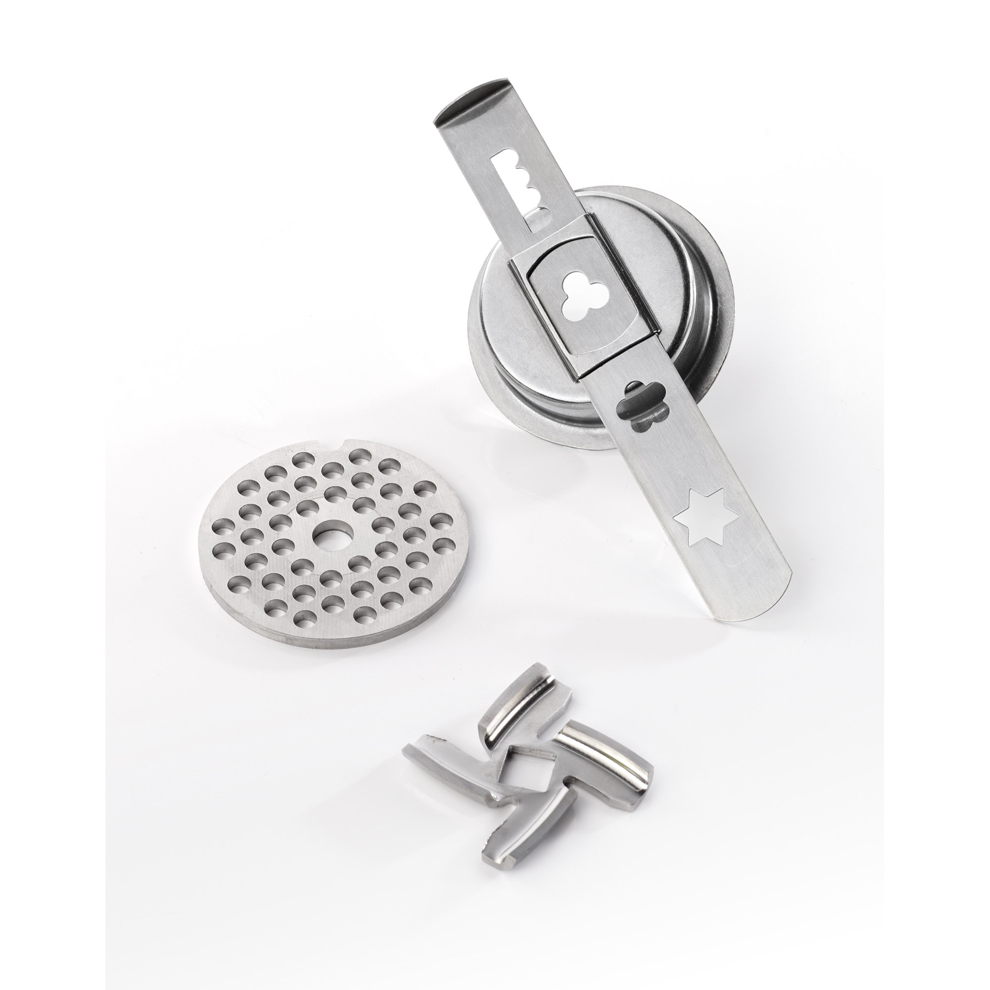 GSW mincer size no. 8 with pastry attachment and pestle