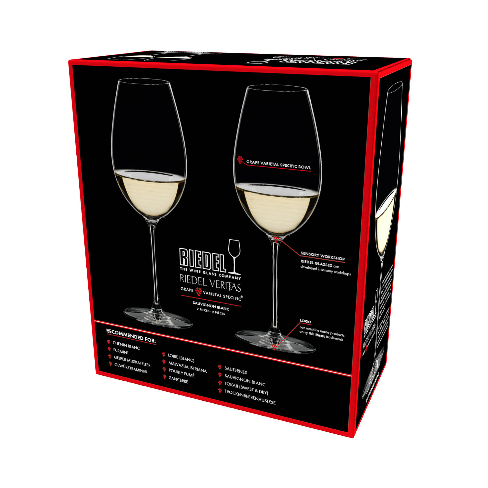 RIEDEL VERITAS Sauvignon Blanc series 2 pieces 440 ml capacity