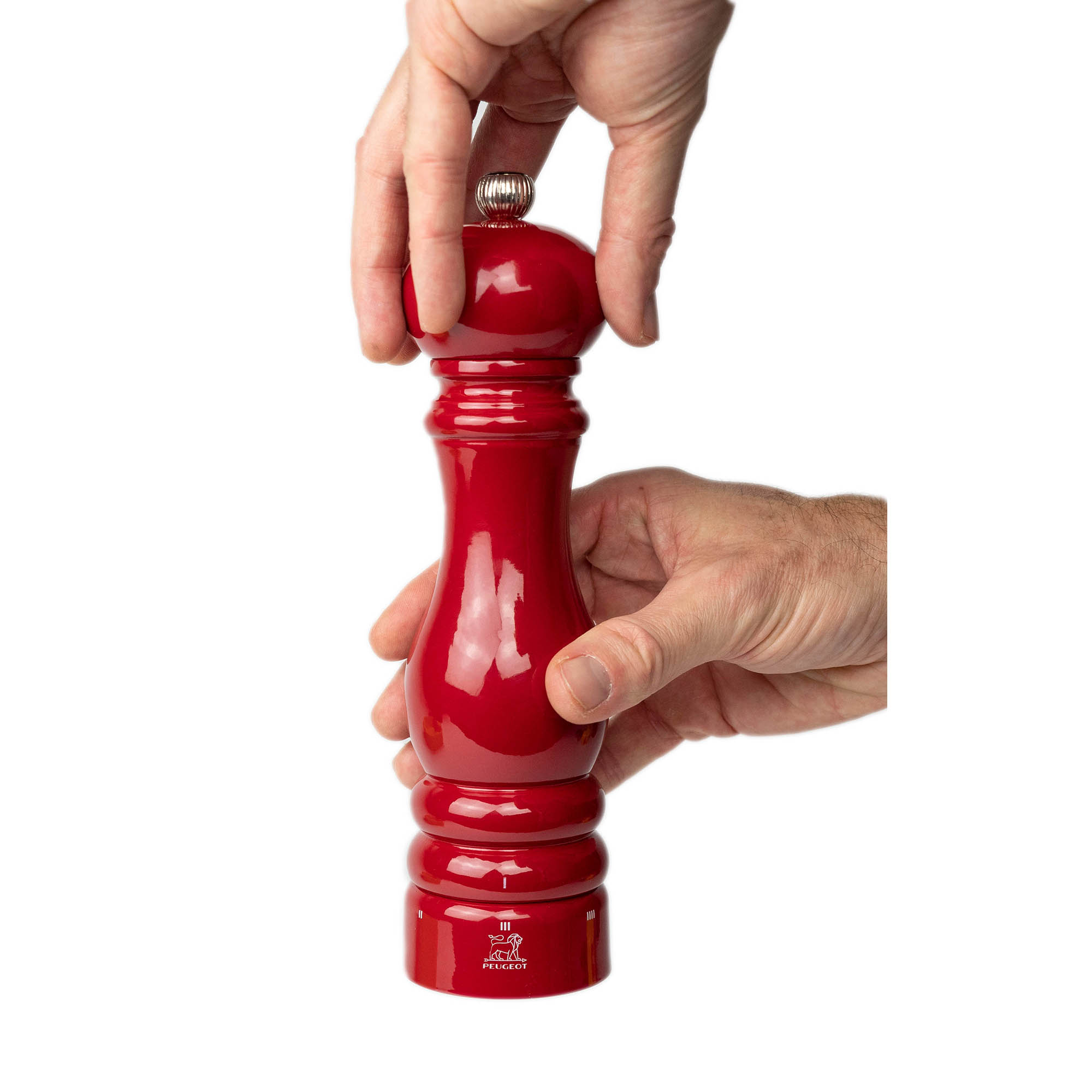 PEUGEOT PARIS Salt Mill, 22 cm, U'Select Z with ZIRLION grinding mechanism, Passion Red