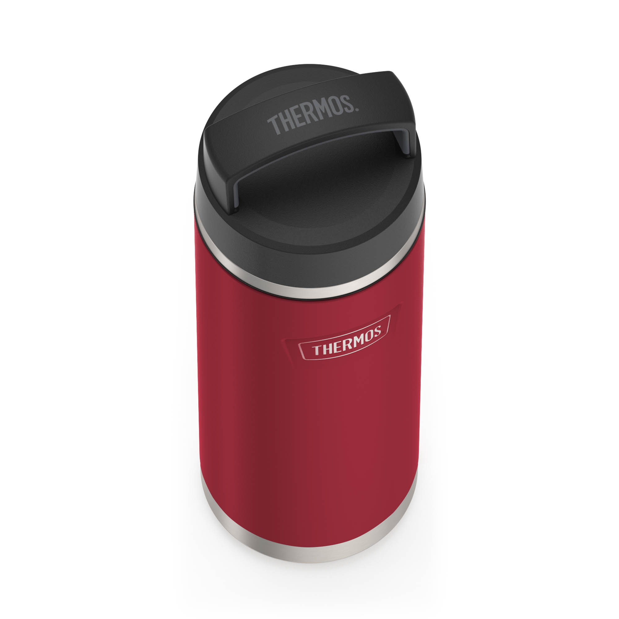 THERMOS Isolierflasche ICON BEVERAGE BOTTLE 0,71 L Edelstahl doppelwandig berry