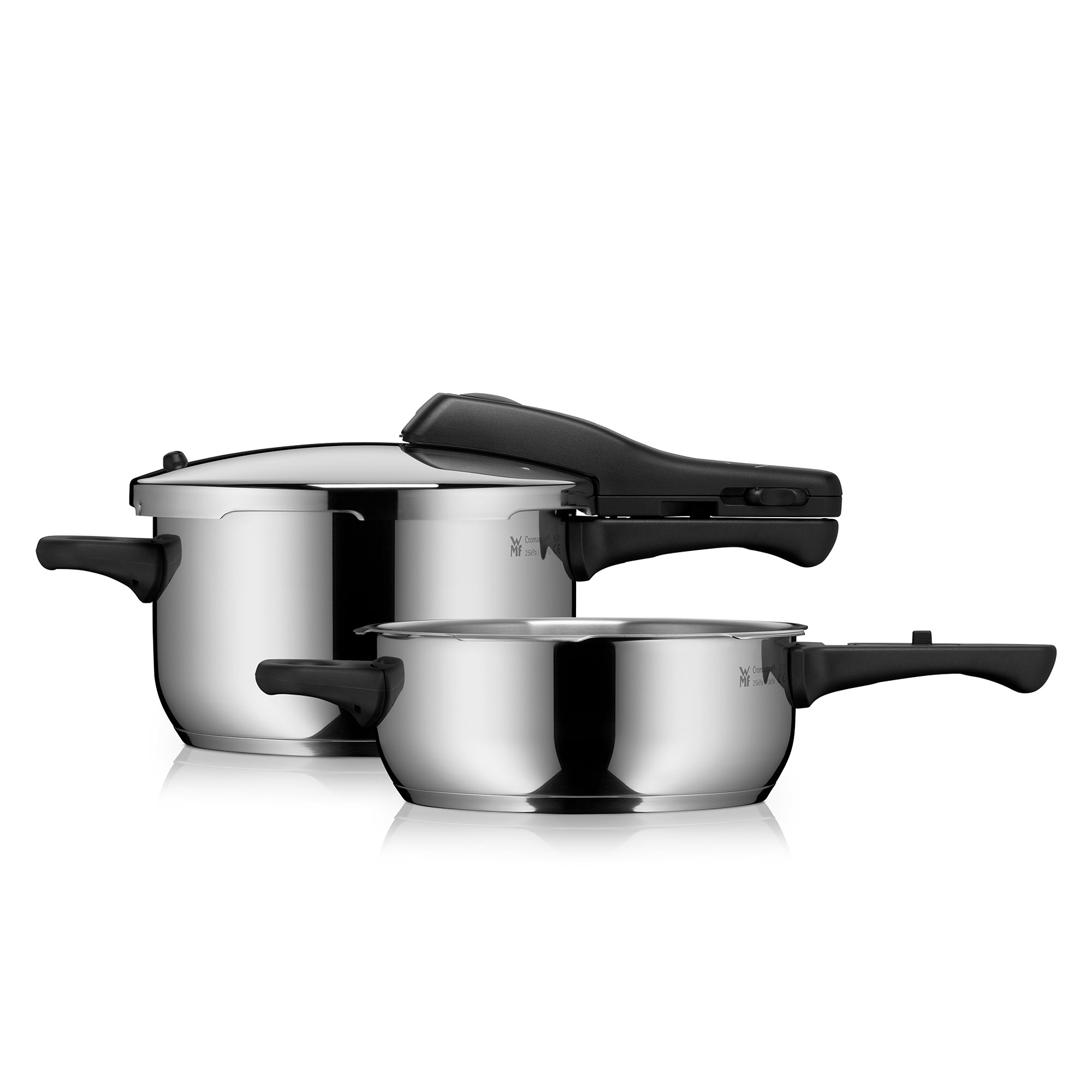 WMF Schnellkochtopf-Set PERFECT ONE POT 22 cm, 4,5 Liter + 3,0 Liter
