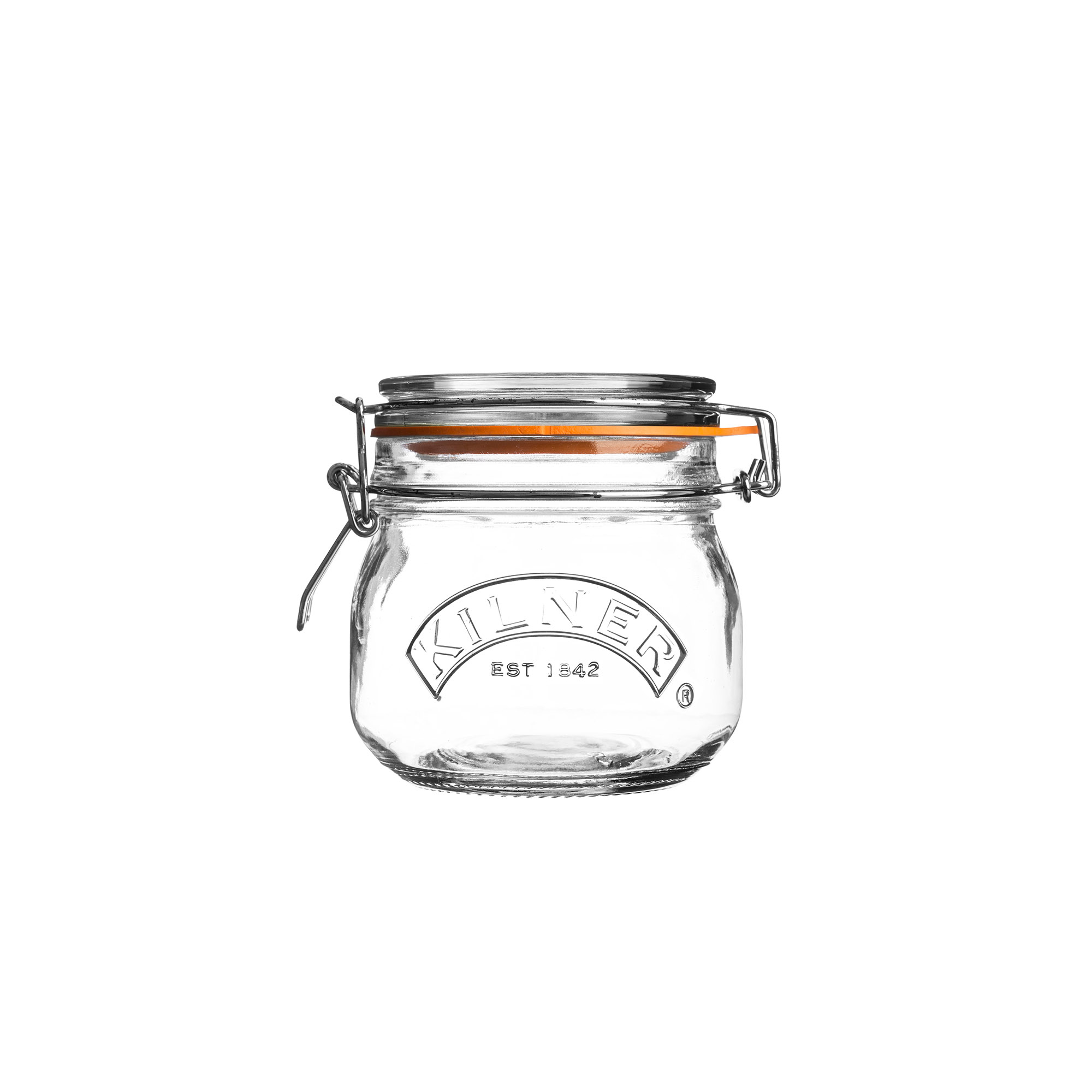 KILNER Bügelverschlussglas rund 0,5 Liter Vorratsglas Einmachglas