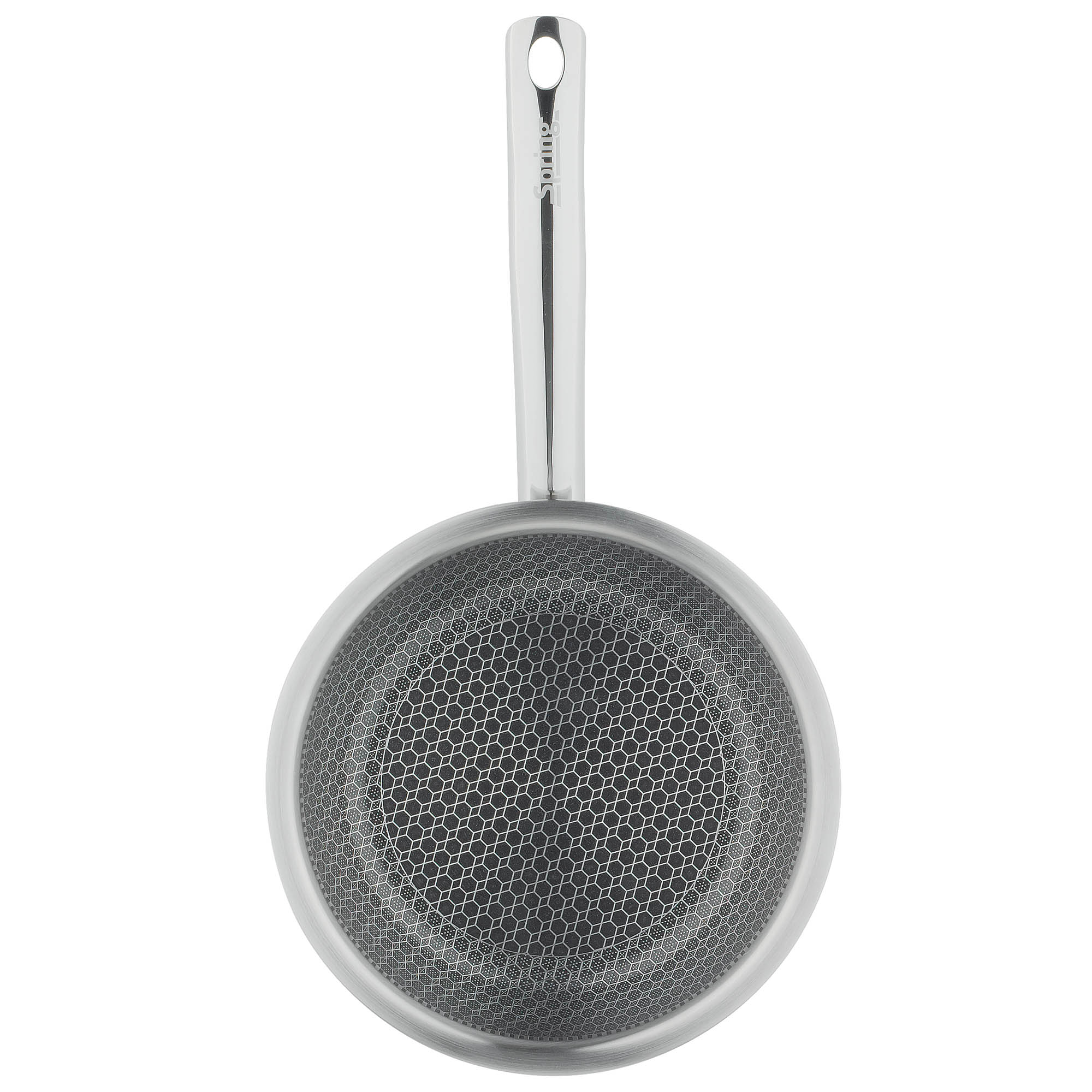 SPRING frying pan VULCANO CUT RESIST PURE 16 cm non-stick coated PFAS-free