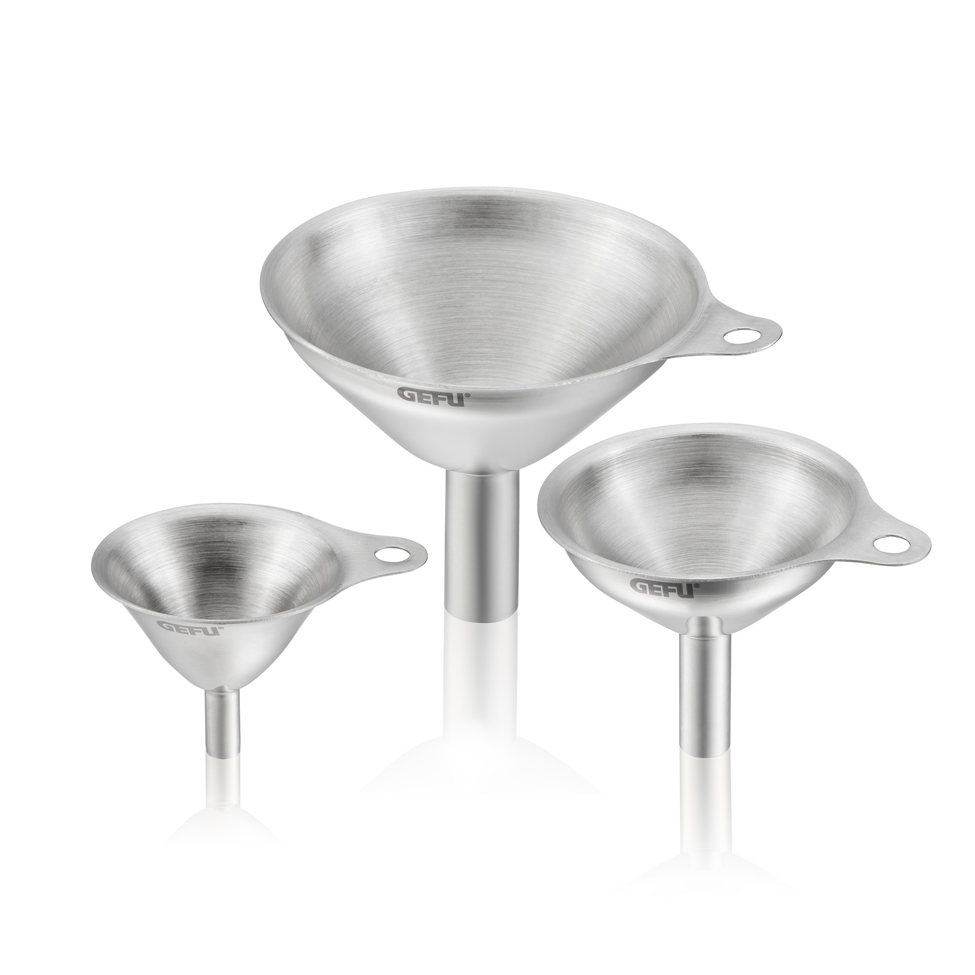 GEFU Mini-Trichter-Set VERSARE Ø 7 cm, 5 cm, 4 cm