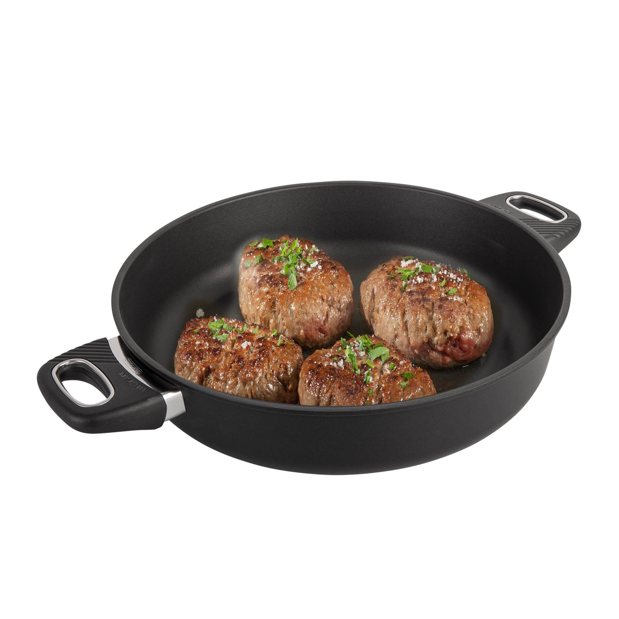 GASTROLUX Guss-Servierpfanne BIOTAN PLUS 32 cm Höhe 7,5 cm INDUKTION