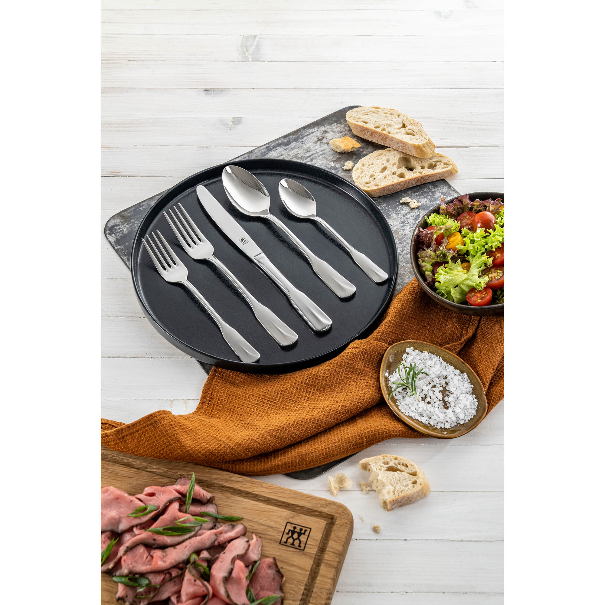 ZWILLING cutlery MARYLAND classic spade shape 68 pieces polished stainless steel