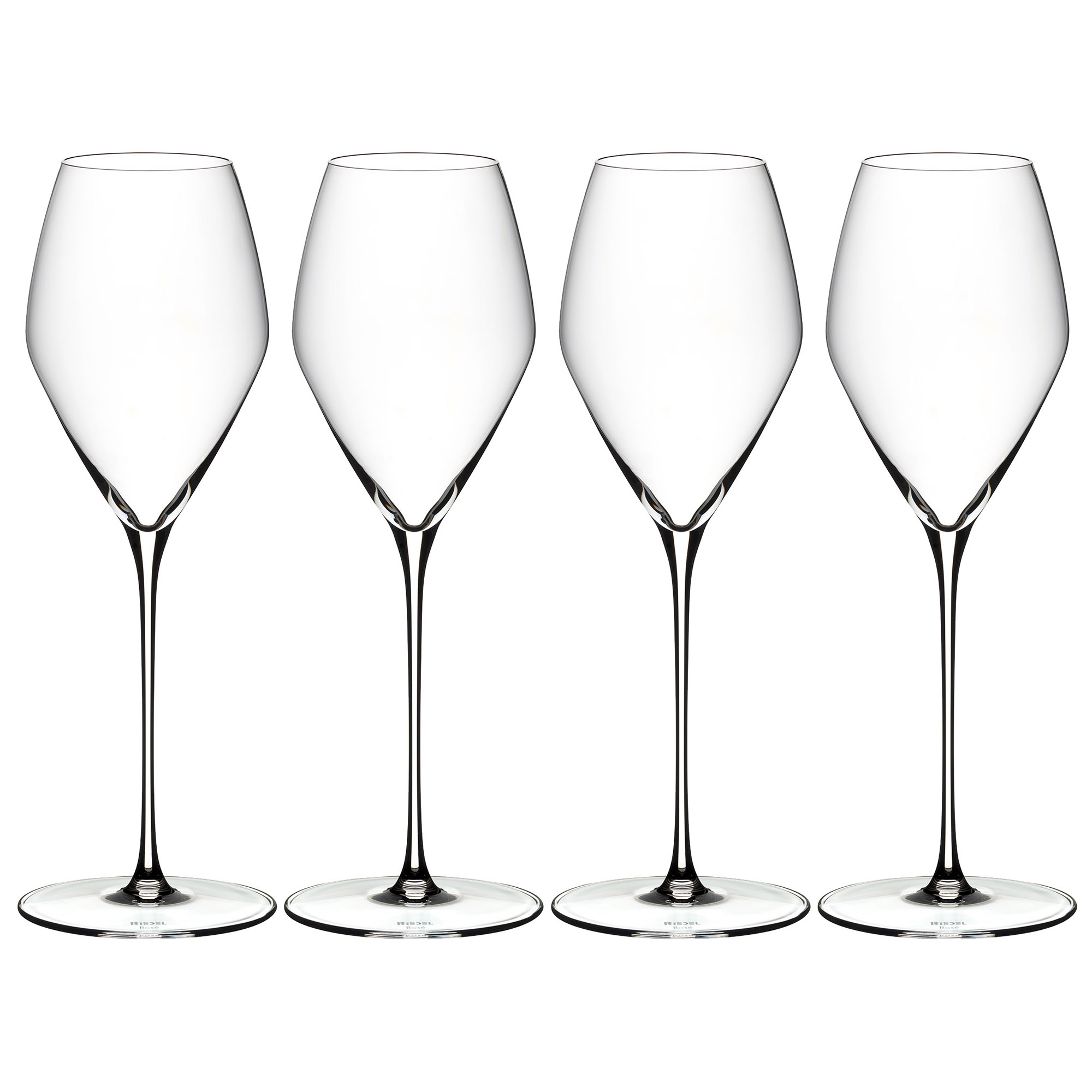 RIEDEL Serie VELOCE 4er-Vorteils-Set Roséweinglas Inhalt 347 ml