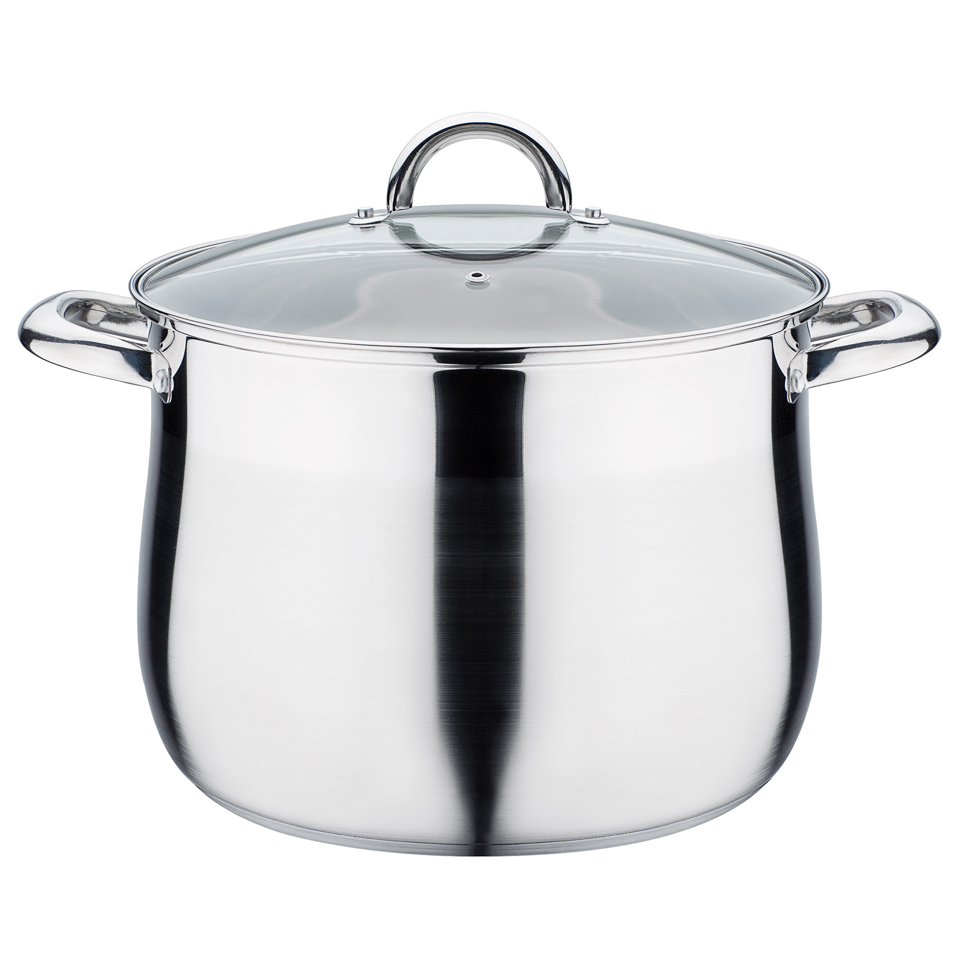 GSW Jumbotopf Gemüsetopf Suppentopf gebauchte Form 28 cm - 13,5 Liter INDUKTION