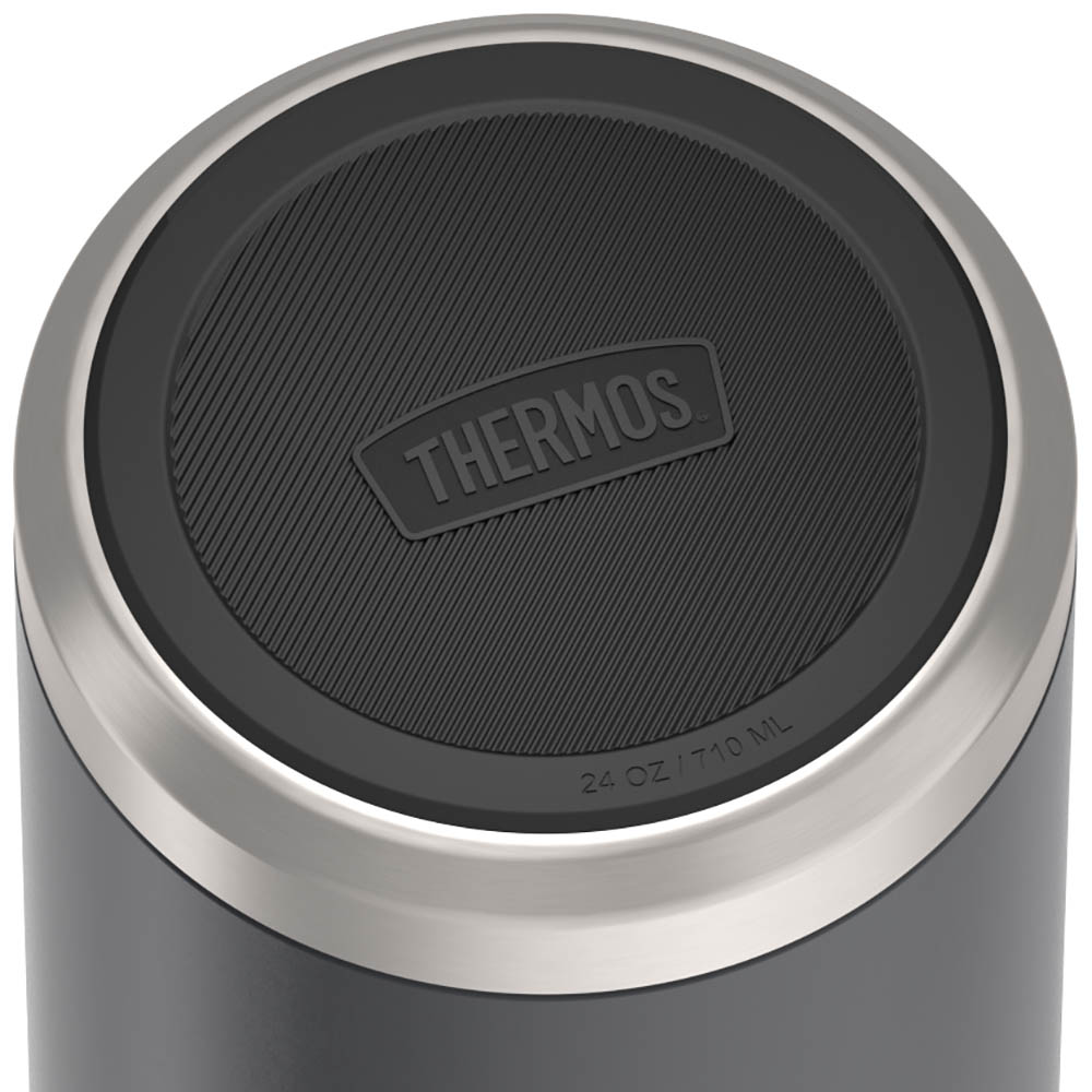 THERMOS insulated food jar ICON FOOD JAR 0.71 litre stainless steel double-walled berry