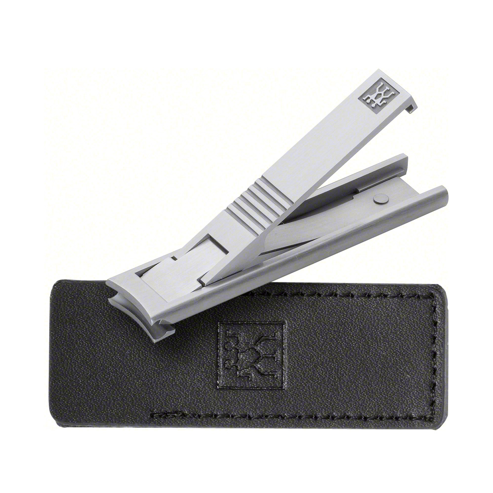 ZWILLING Beauty Twin S Nagelknipser 6 cm Edelstahl mit Lederhülle