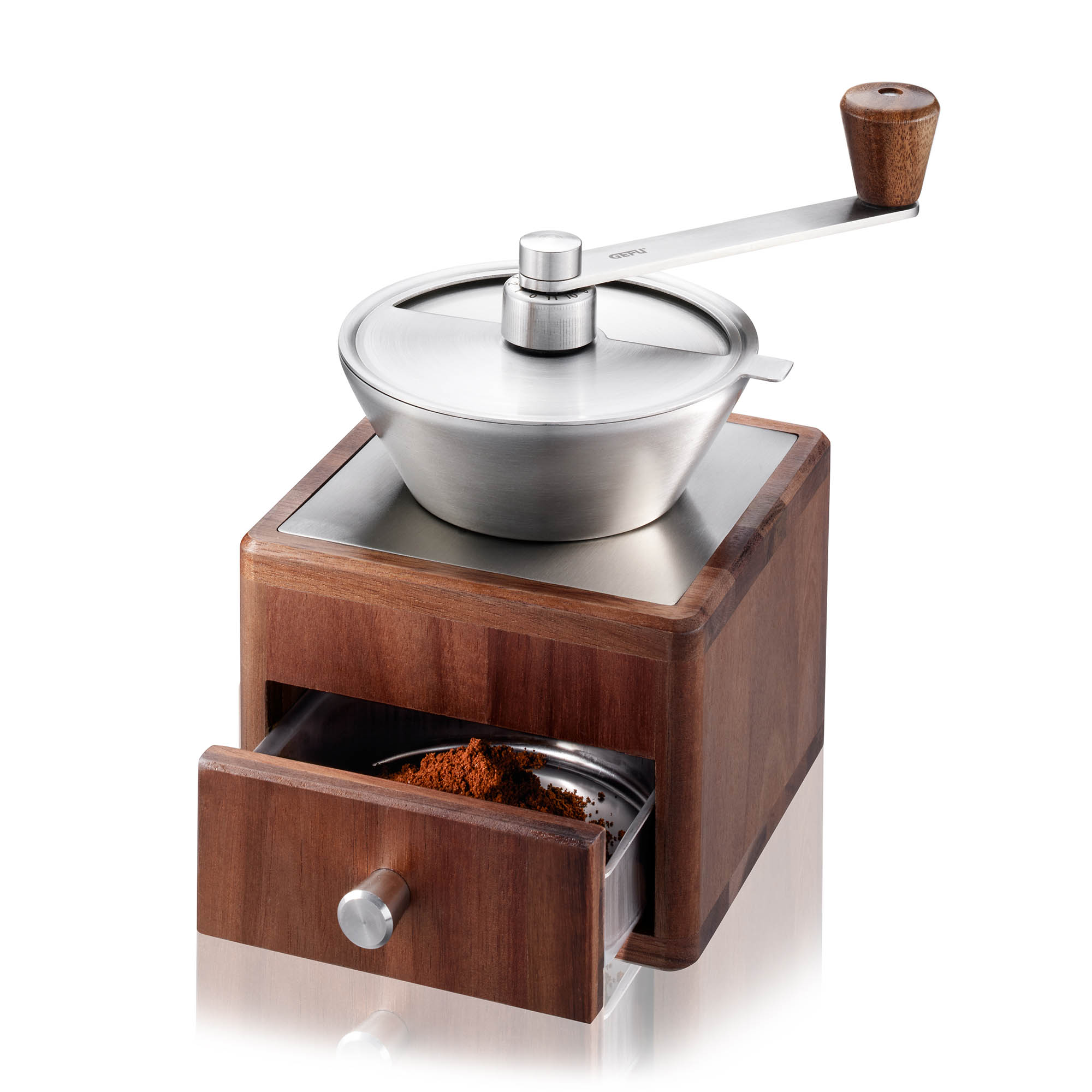 GEFU Kaffeemühle GIRO mit 11 Mahlstufen auch für Espresso