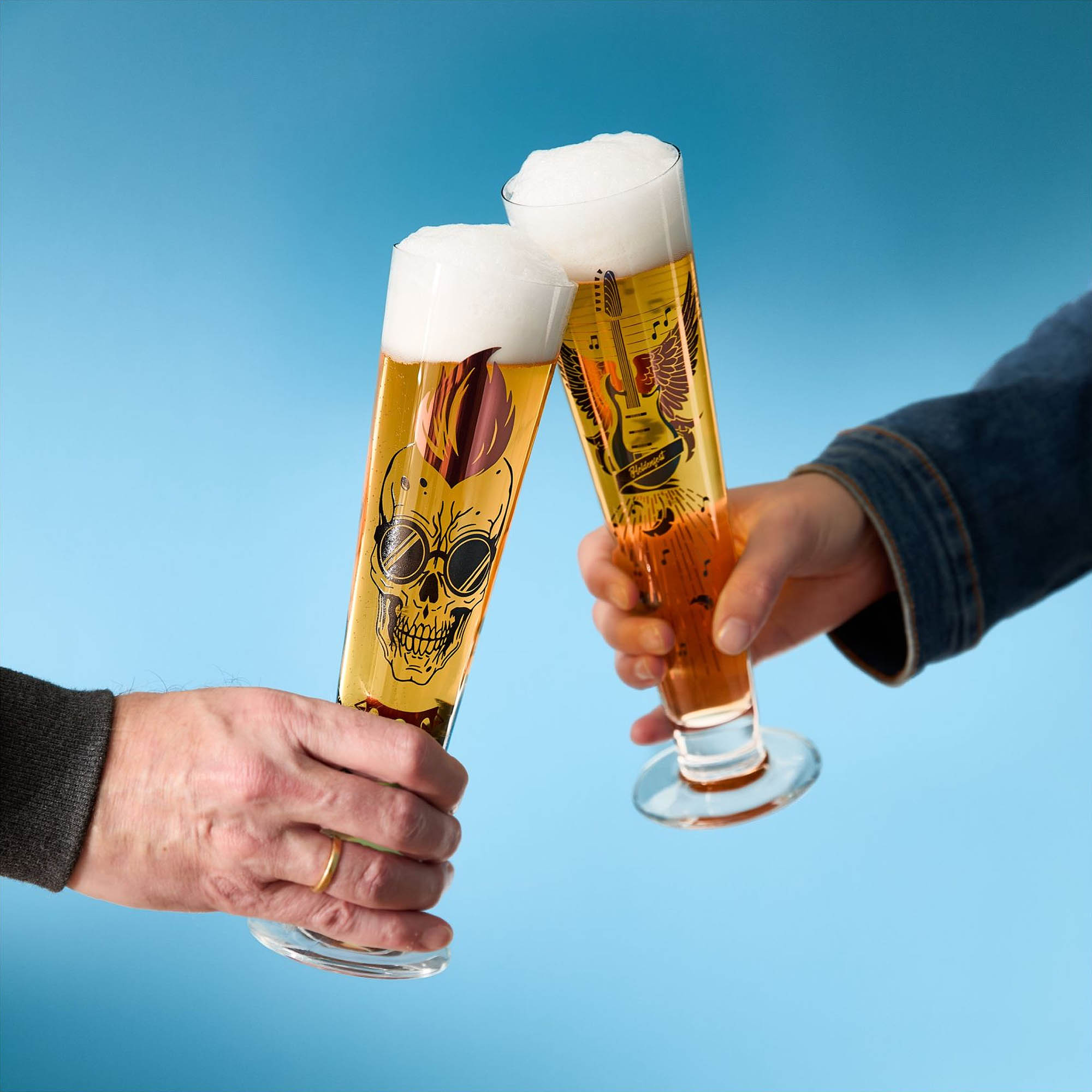 RITZENHOFF beer glass HELDENFEST # 17 Capacity 385 ml