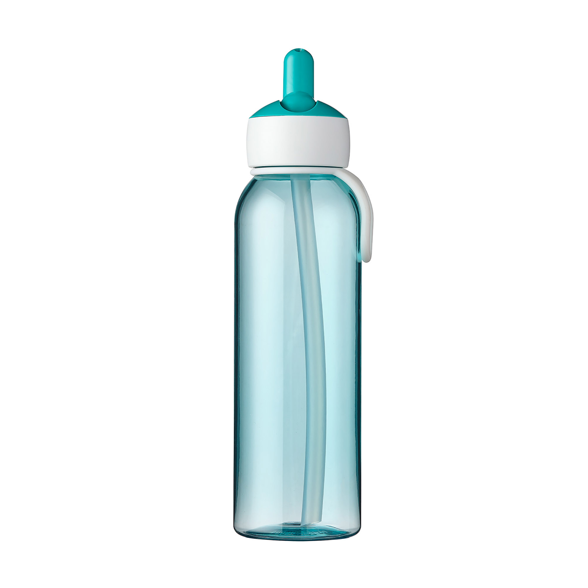 MEPAL Pop-up-Trinkflasche CAMPUS 0,5 Liter transparent türkis