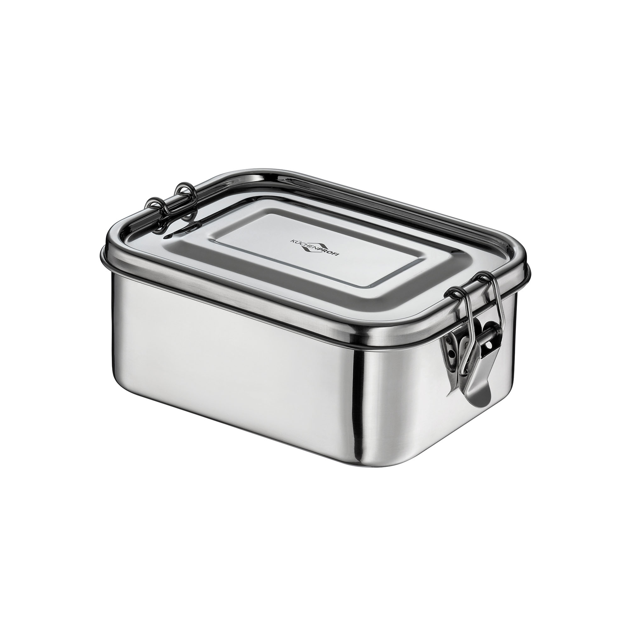 KÜCHENPROFI Lunchbox CLASSIC Edelstahl 17,5 x 13 cm Lunch-Box Brotdose
