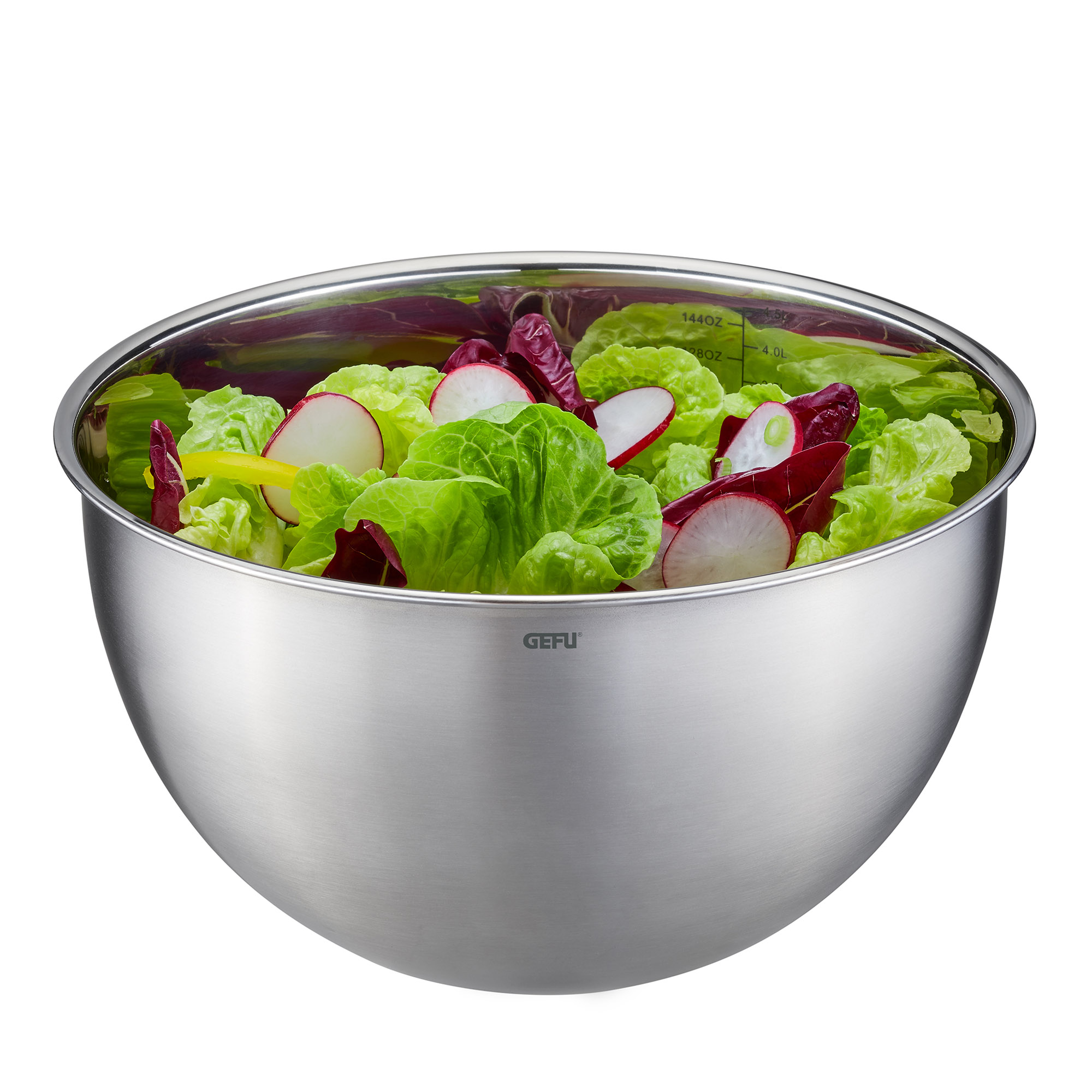 GEFU MONDI stainless steel bowl set with lid 1 / 2.5 / 4.5 litres