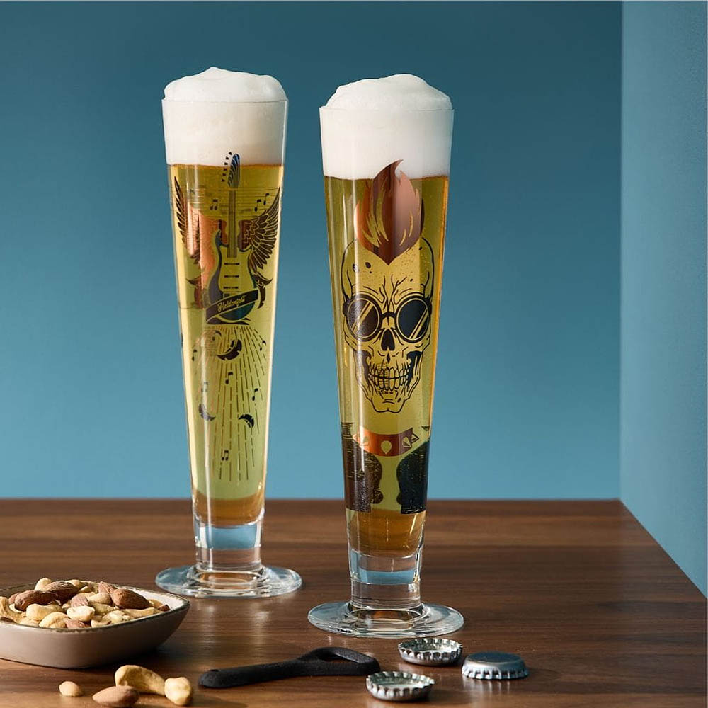 RITZENHOFF beer glass HELDENFEST # 17 Capacity 385 ml