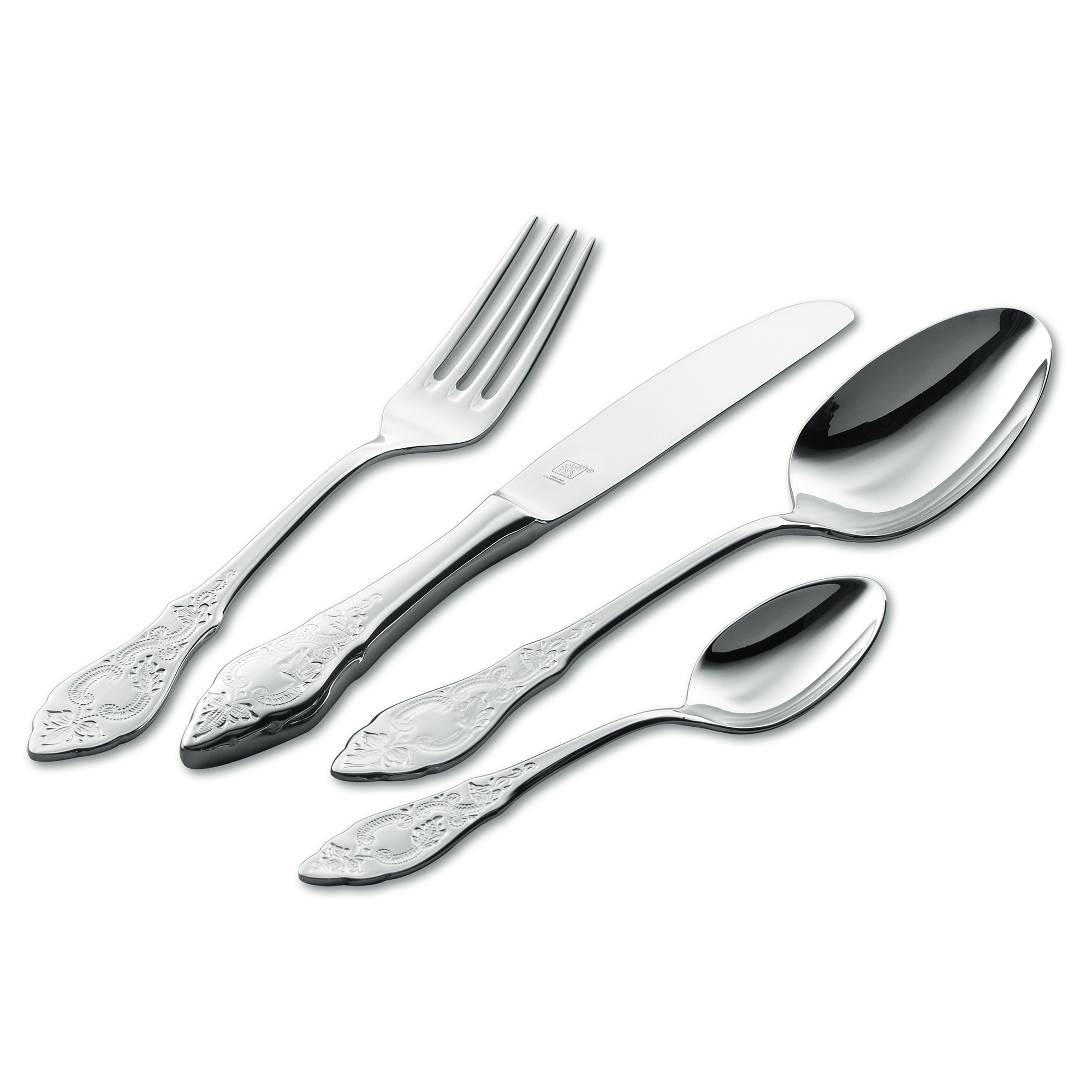 ZWILLING Besteck OSTFRIESEN 24 teilig Edelstahl mit Teelöffeln