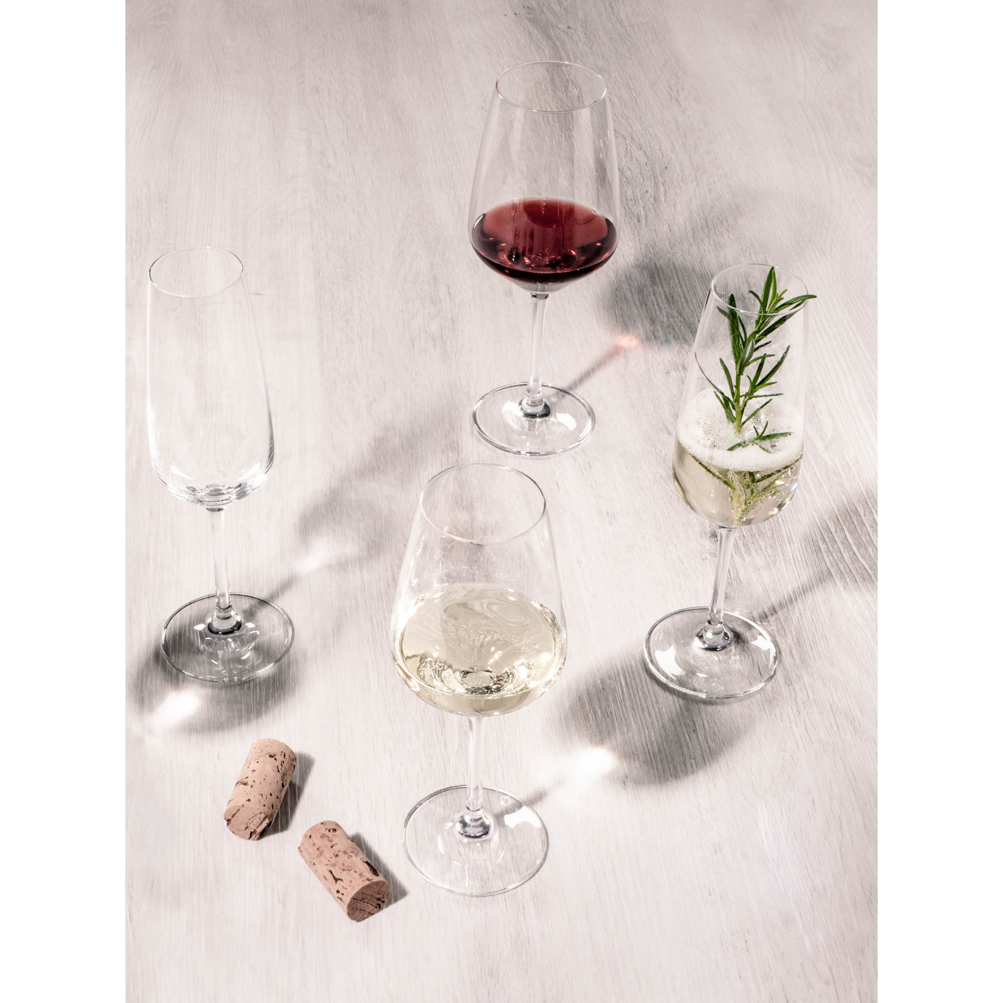 SCHOTT ZWIESEL Series TULIP Champagne glass 4 pieces Capacity 283 ml Sparkling wine / Champagne