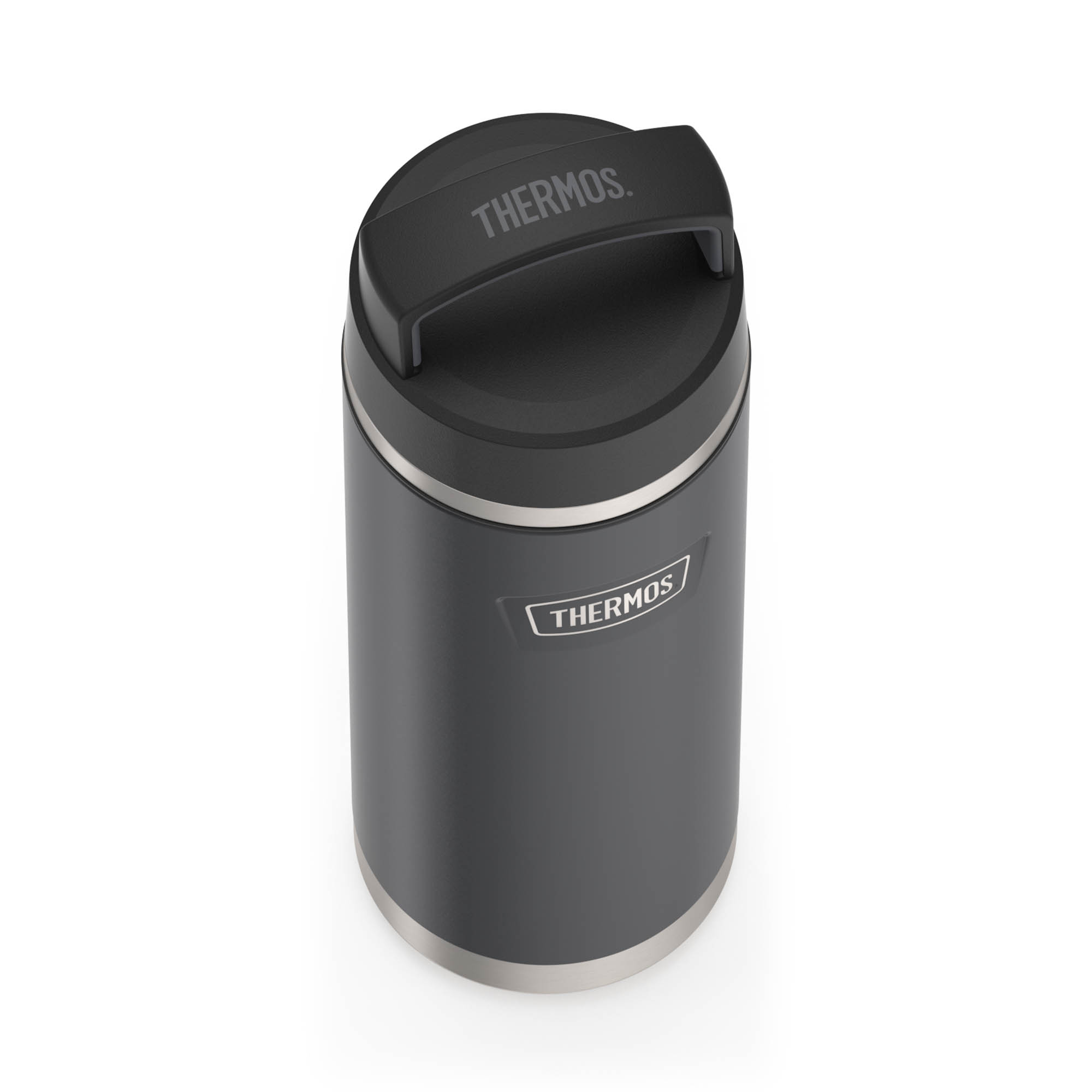 THERMOS Insulated Bottle ICON BEVERAGE BOTTLE 0.71 L Stainless Steel Double-Walled Graphite