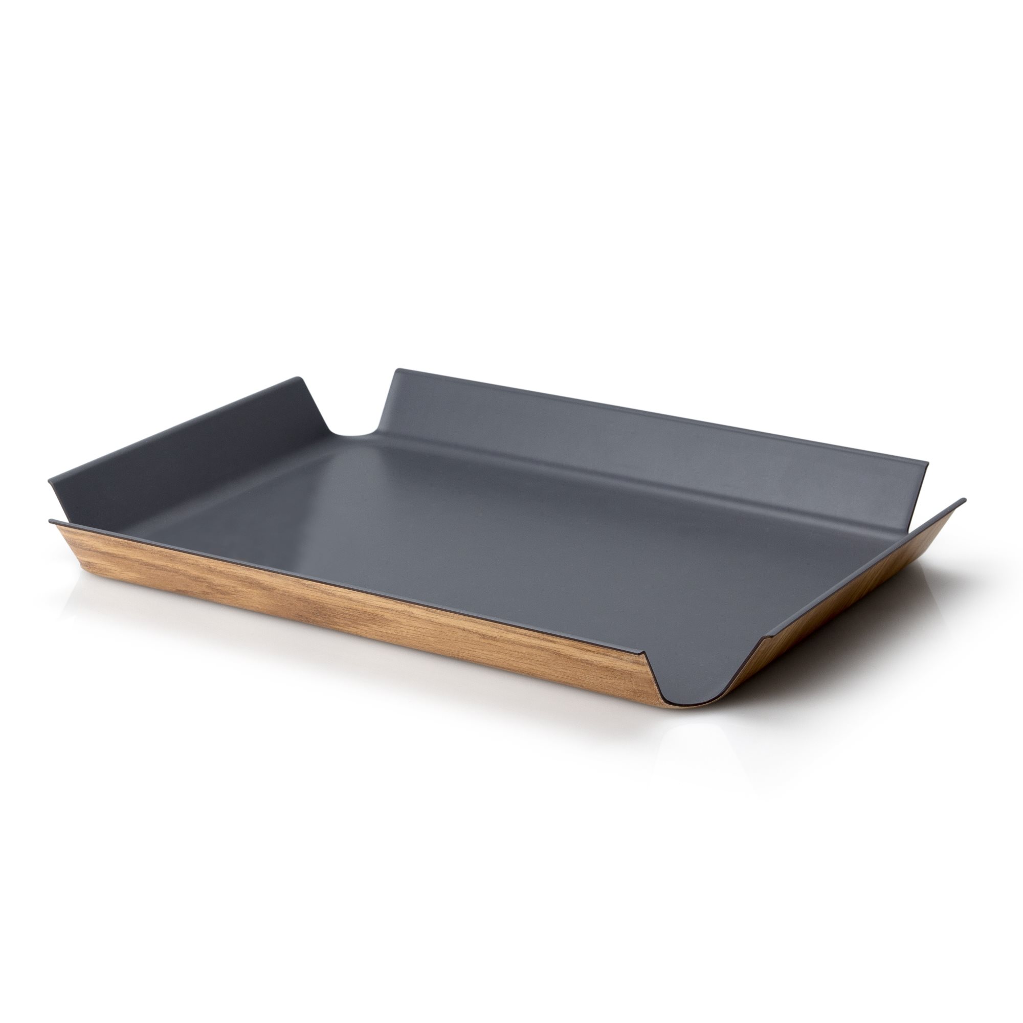 CONTINENTA rutschfestes Tablett 45 x 34 cm grau