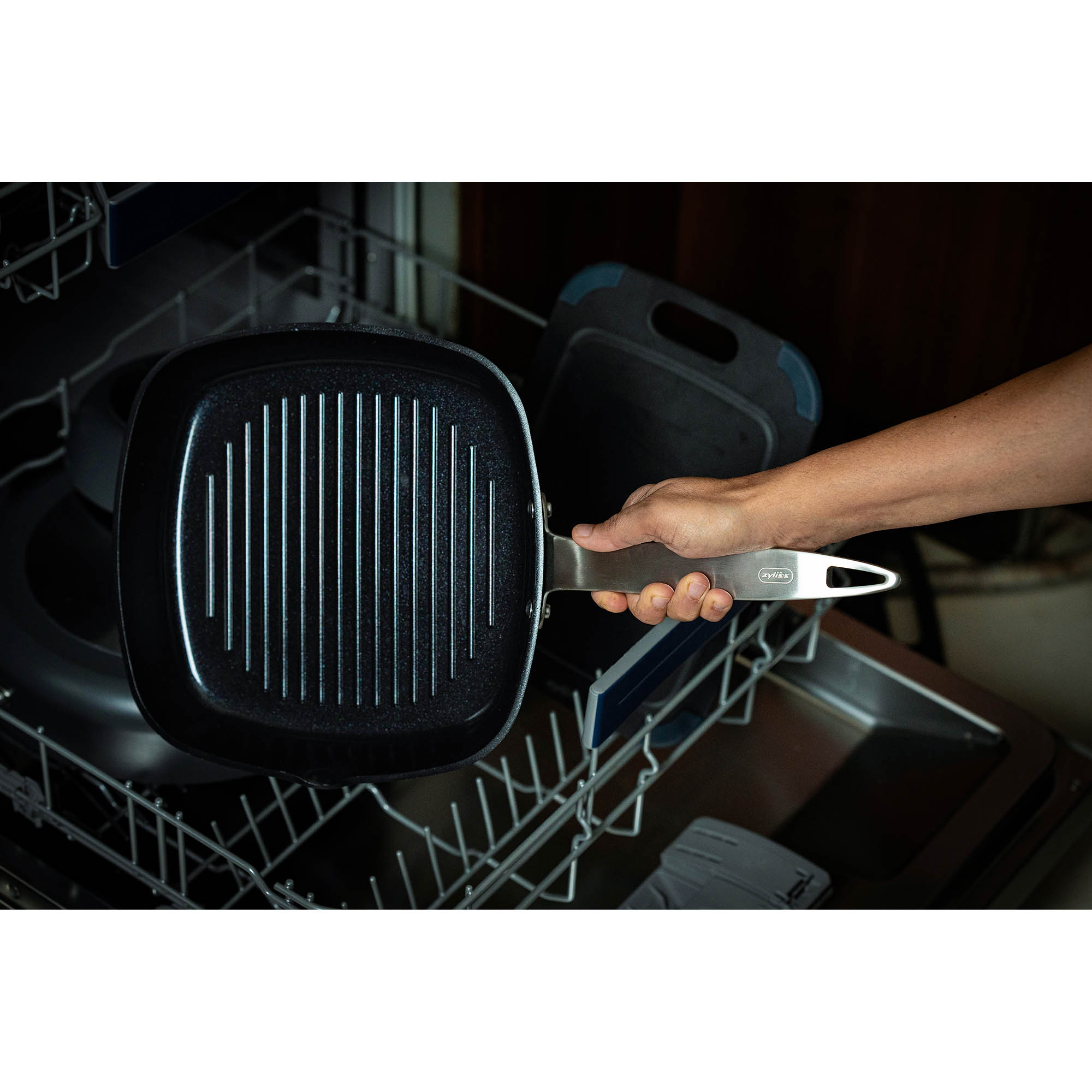 ZYLISS Grillpfanne ULTIMATE PRO eckig 26 x 26 cm Keramikbeschichtung PFAS-frei