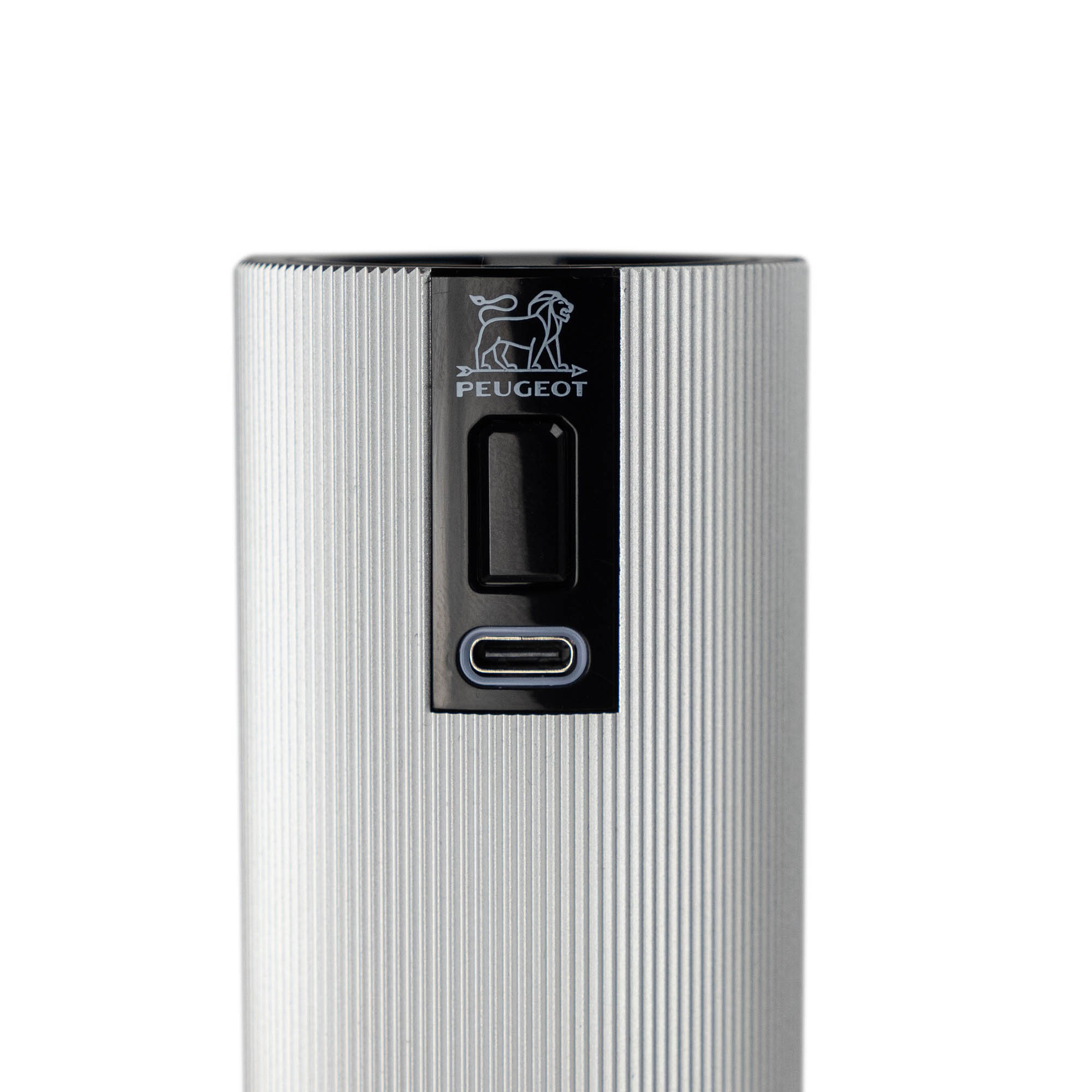 PEUGEOT LINE ELECTRIC U'Select Z electric salt mill with ZIRLION grinding mechanism, 15 cm, grey
