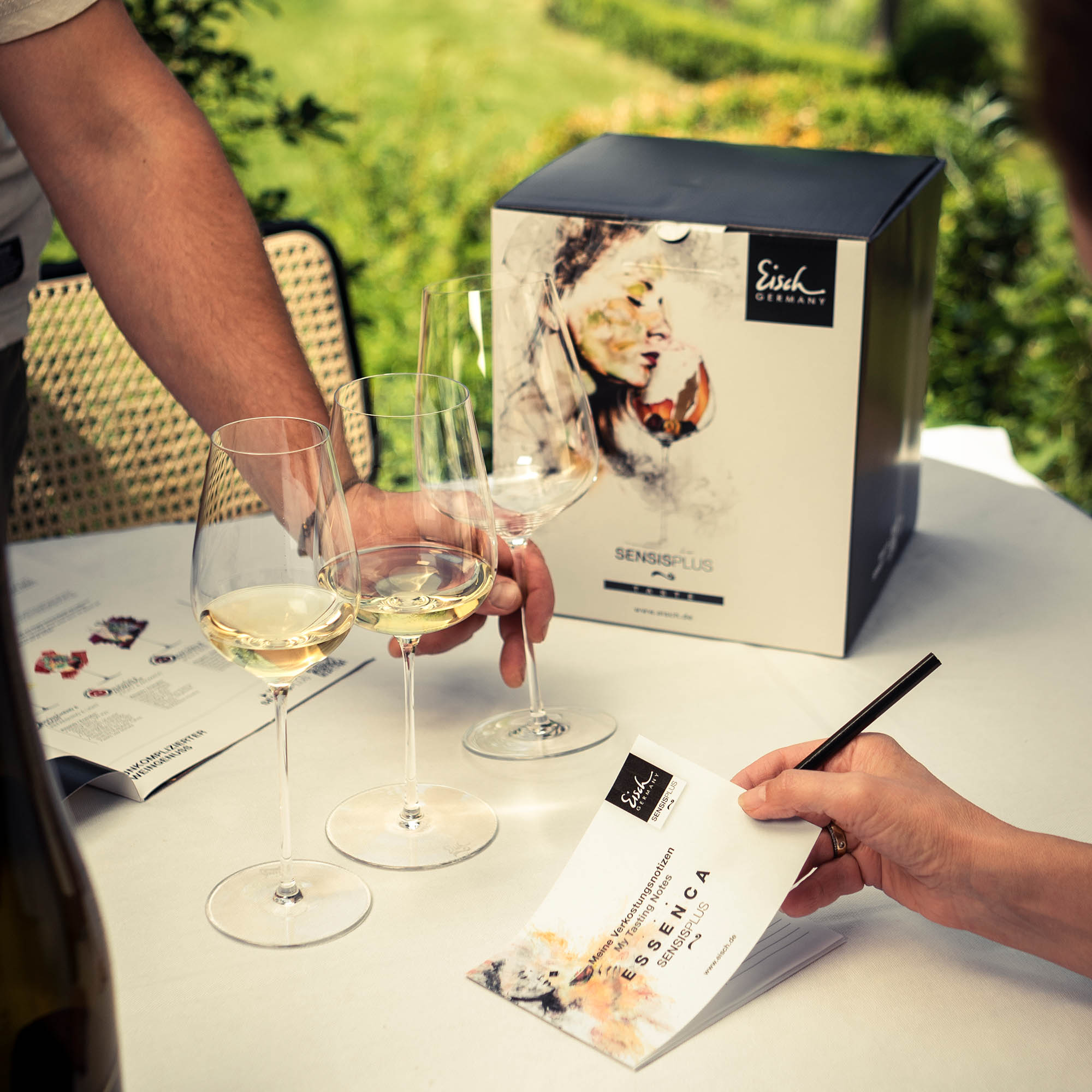 EISCH Serie ESSENCA SENSISPLUS Tasting Set mit 3 Gläsern