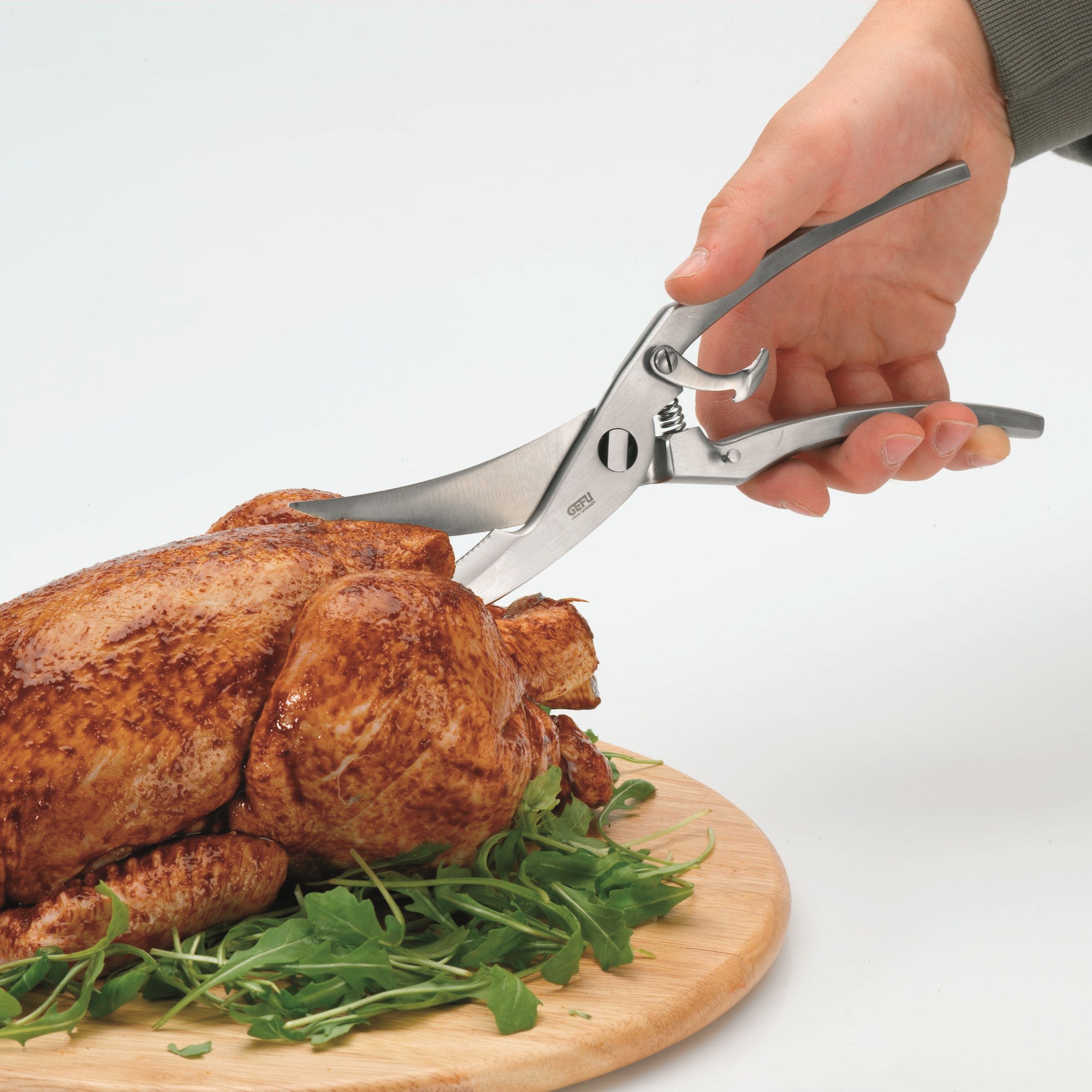 GEFU Geflügelschere mit Feder POLLA aus Edelstahl