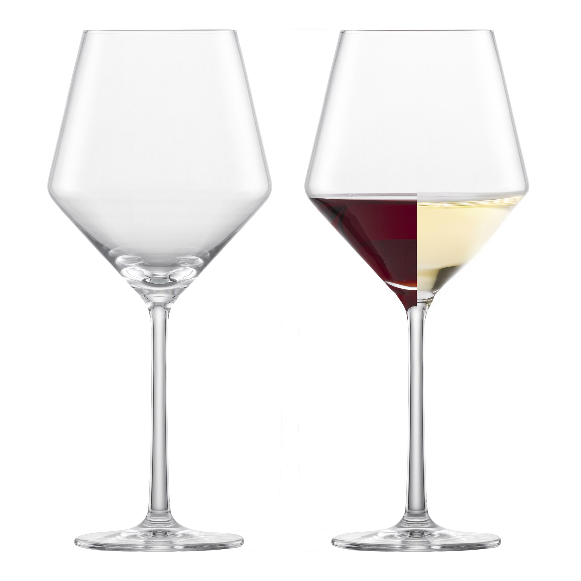 ZWIESEL GLAS Serie PURE Beaujolaisglas 2 Stück Inhalt 465 ml Allroundglas