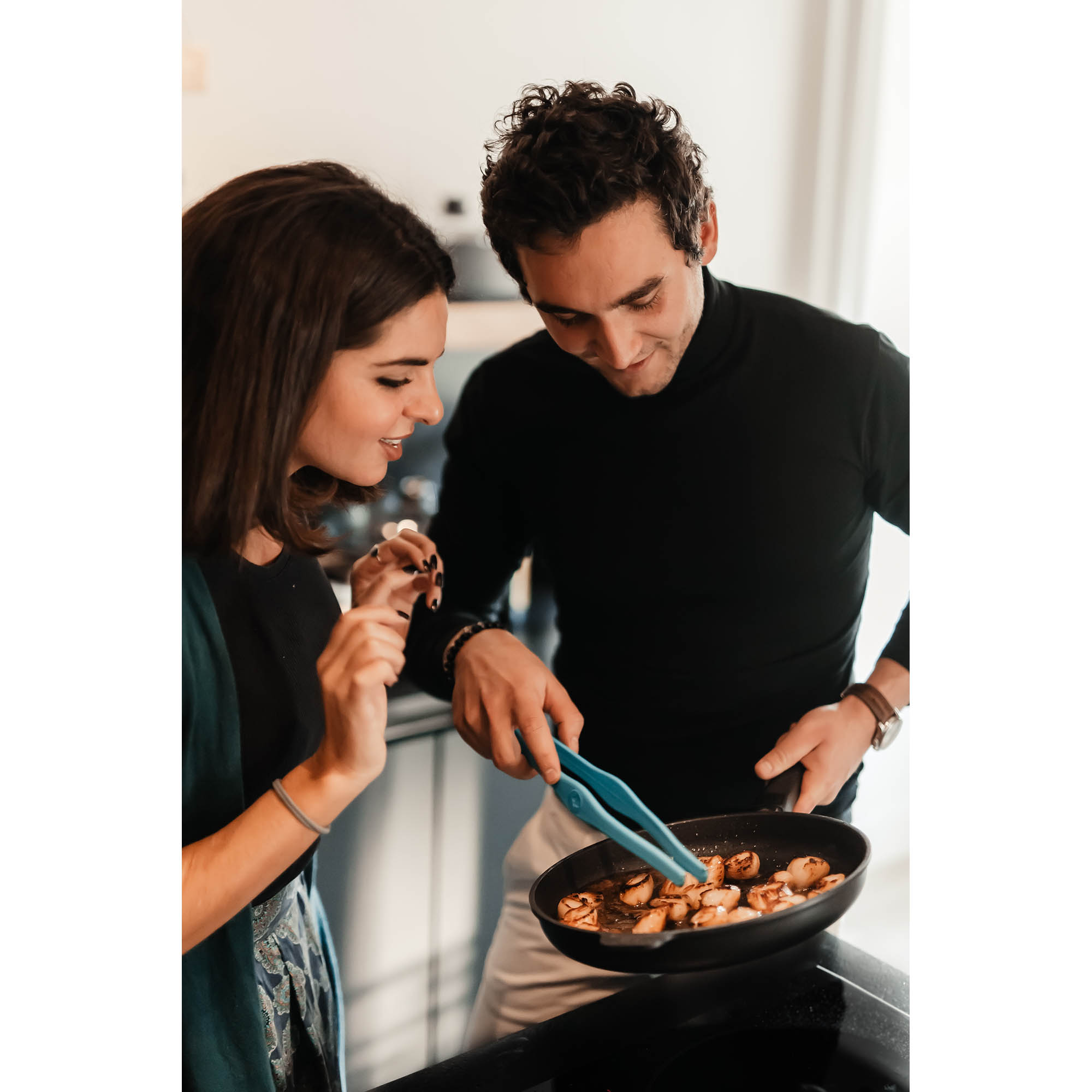 GASTROLUX cast iron frying pan BIOTAN PLUS 26 cm height 4.5 cm