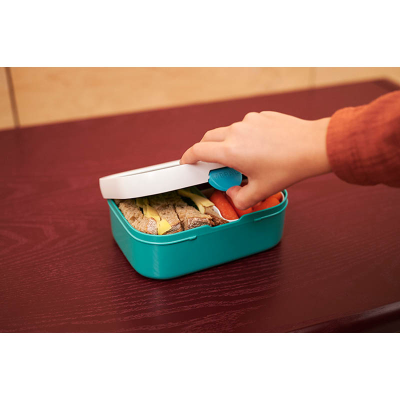 MEPAL lunch box for children CAMPUS with bento insert 0.75 litre cool mint