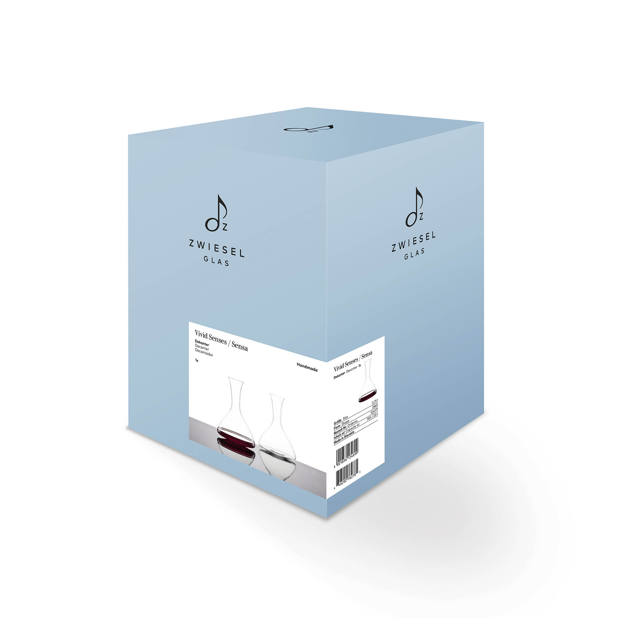 ZWIESEL GLAS Series VIVID SENSES Decanter Capacity 0.75 litres