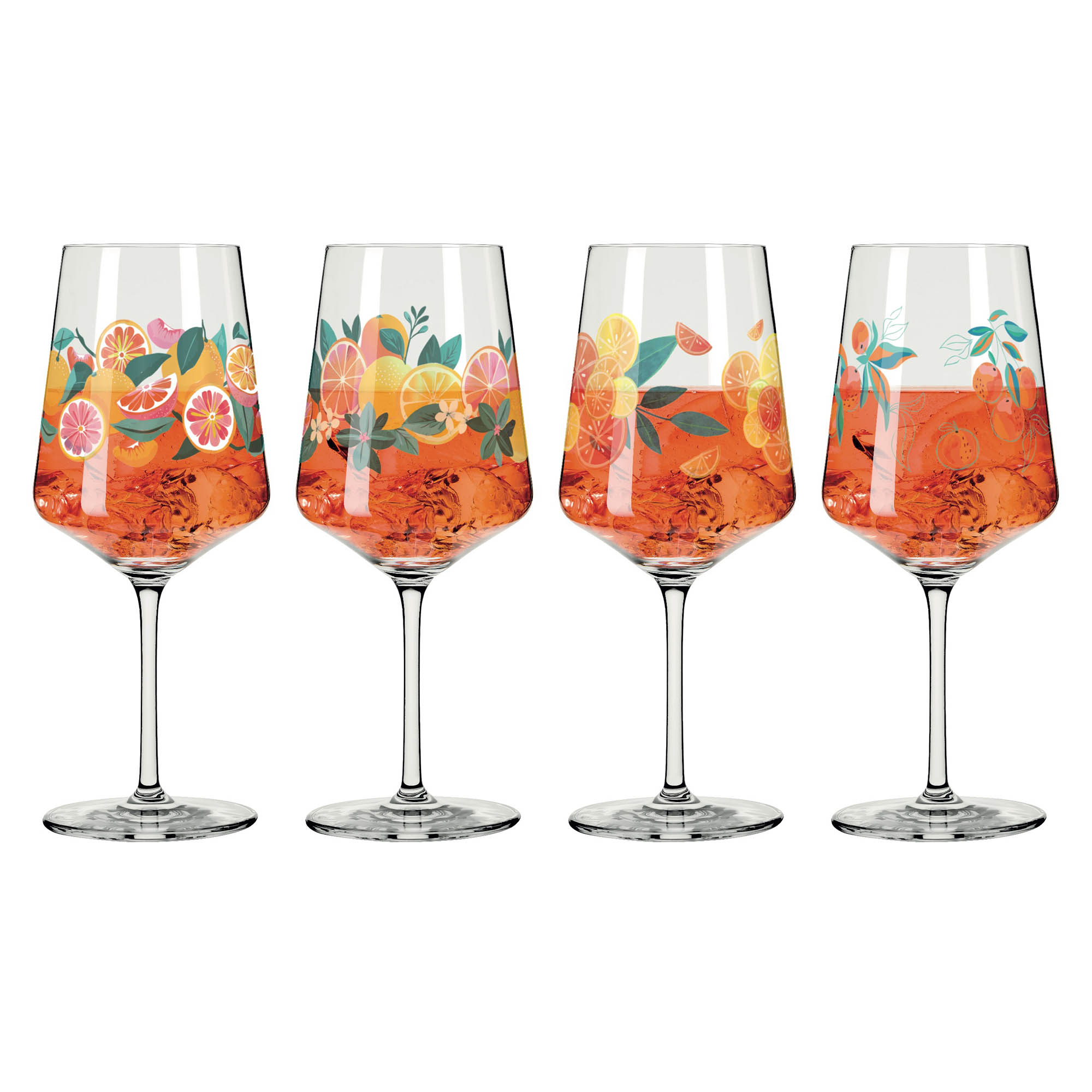 RITZENHOFF Aperitif-Glas SOMMERRAUSCH  F25 Aperizzo 4er Set Inhalt je 544 ml