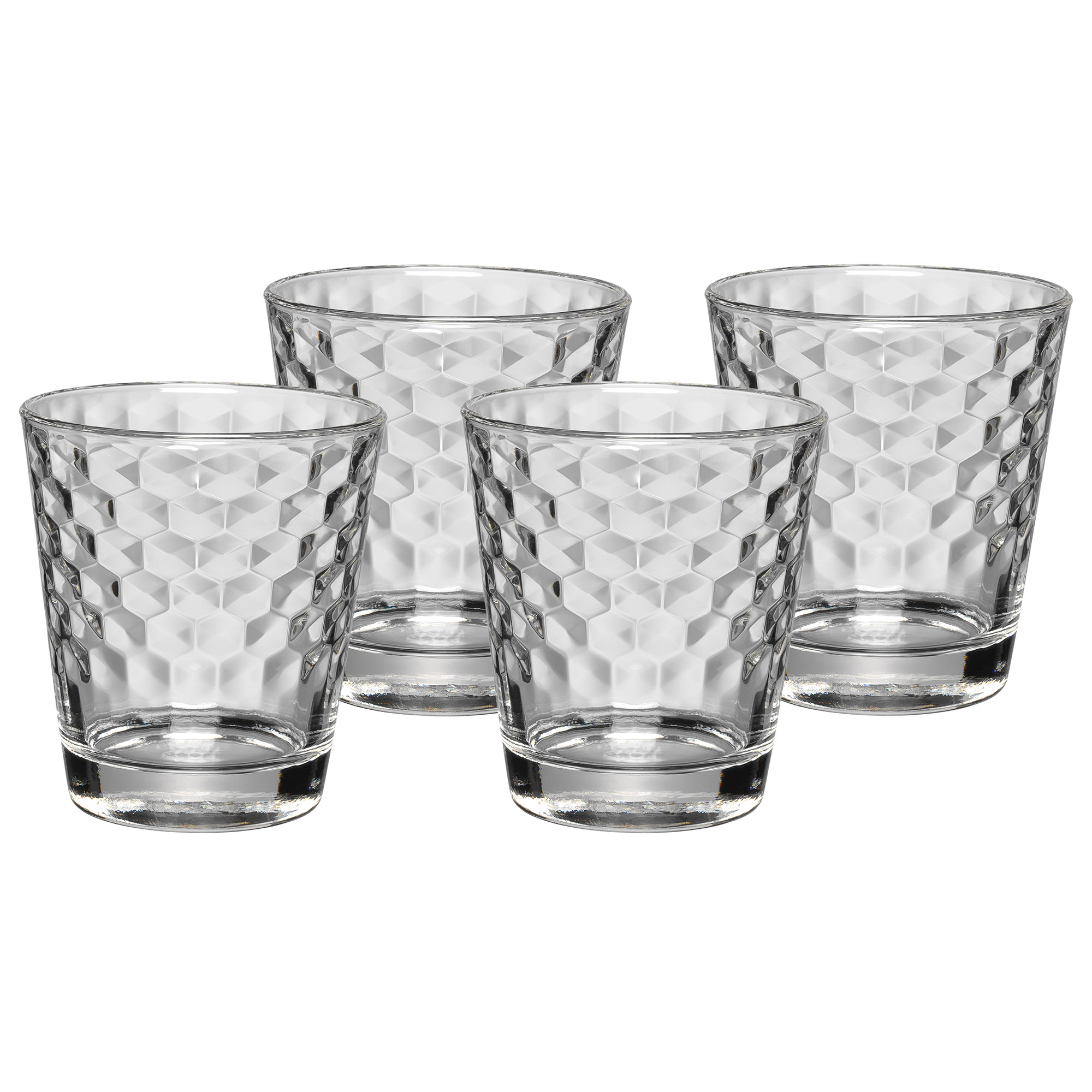 WMF Tumbler latte macchiato glasses COFFEE TIME Set of 4 230 ml long drink glasses