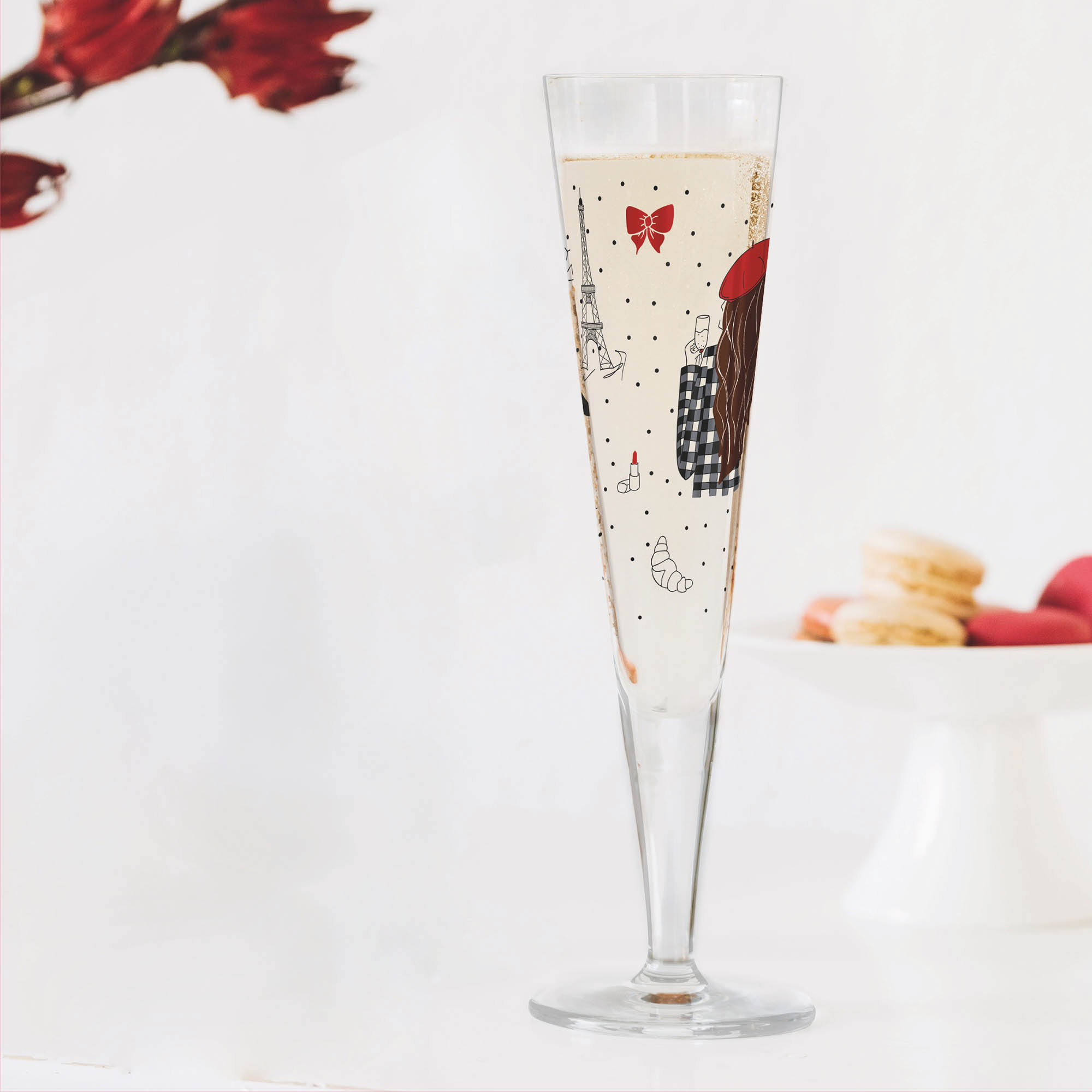 RITZENHOFF Champagne glass CHAMPUS PARIS EDITION Capacity 205 ml