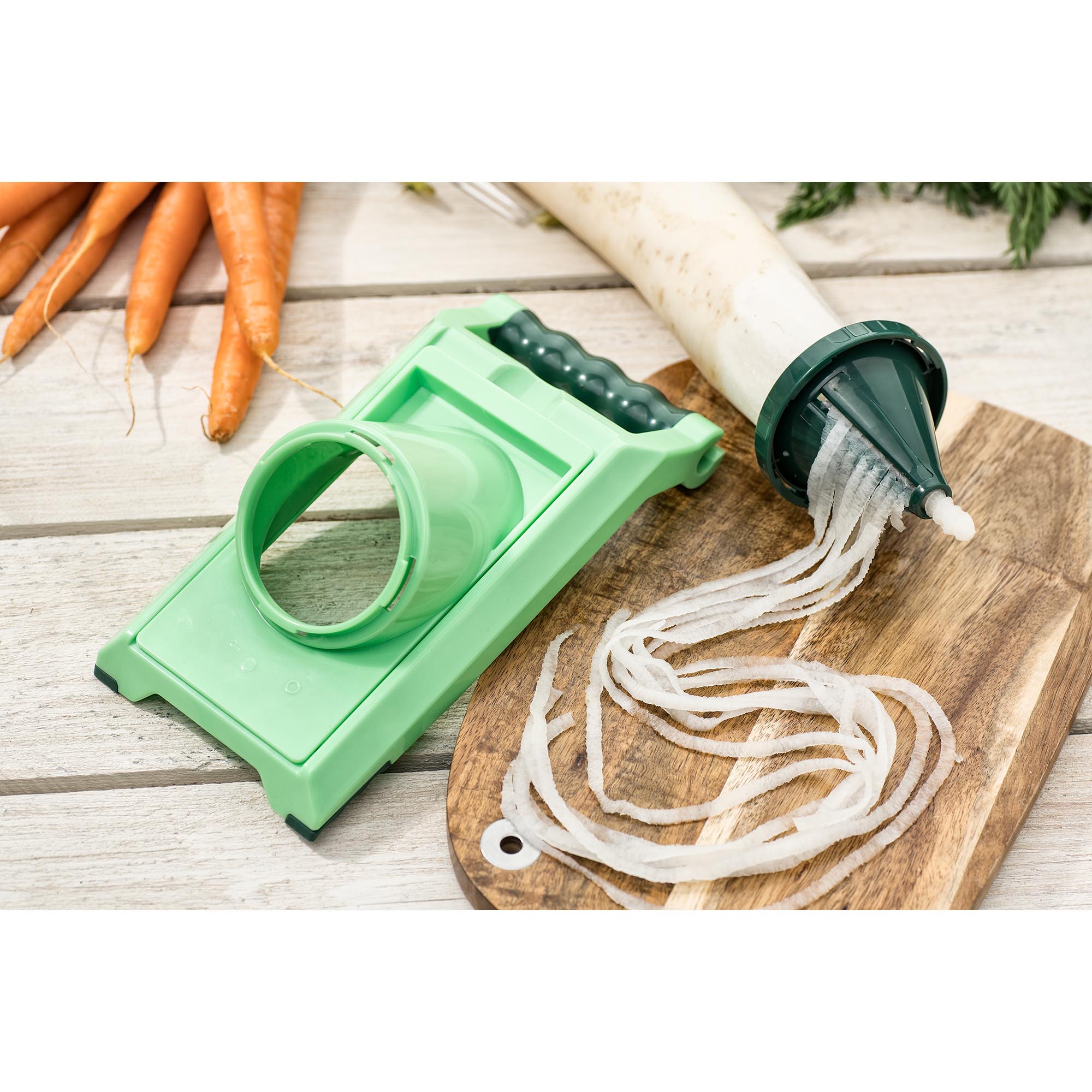 GENIUS Nicer Dicer Chef Professional Set 23-teilig grün Multifunktions-Schneider