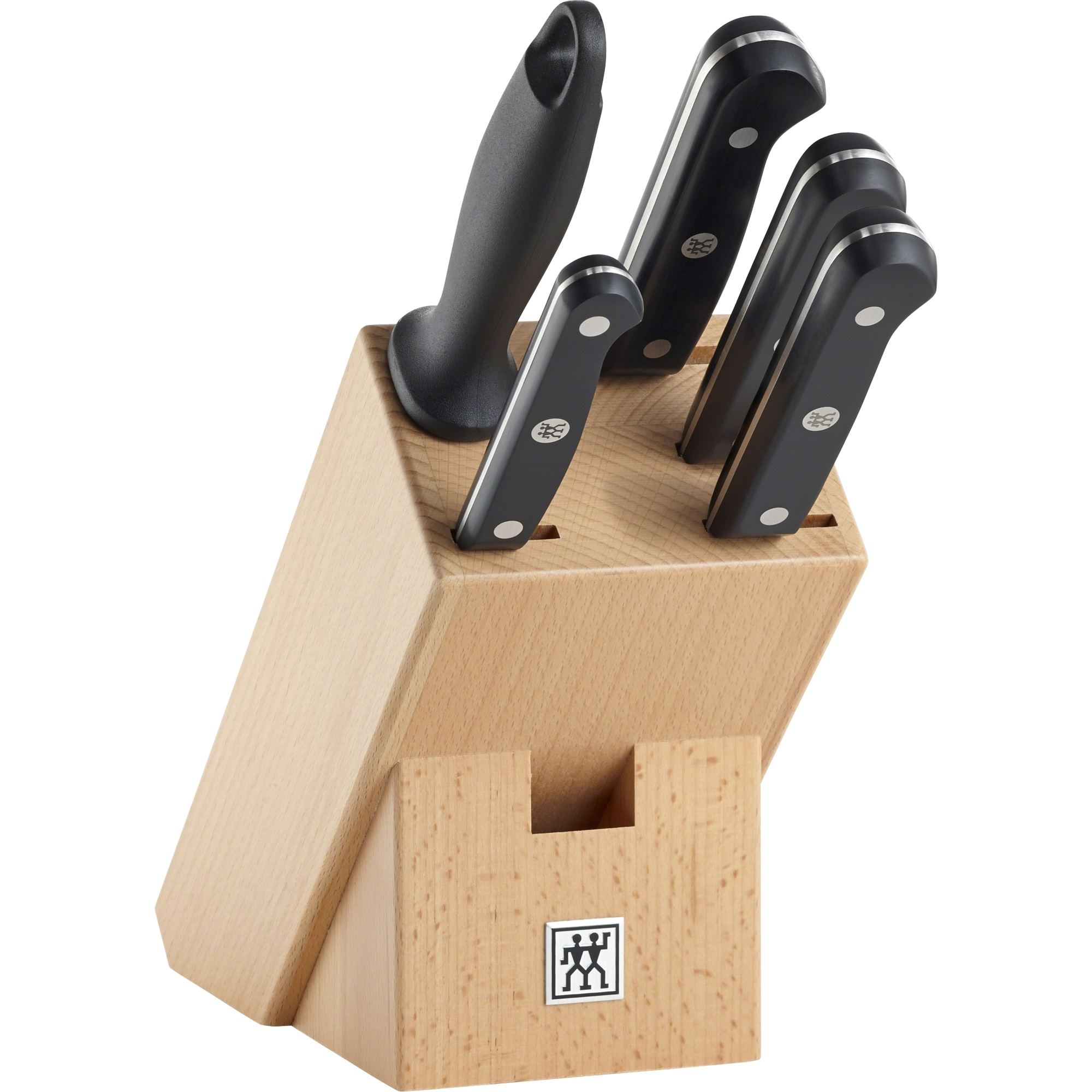 ZWILLING Gourmet Messerblock 6 teilig mit Wetzstahl