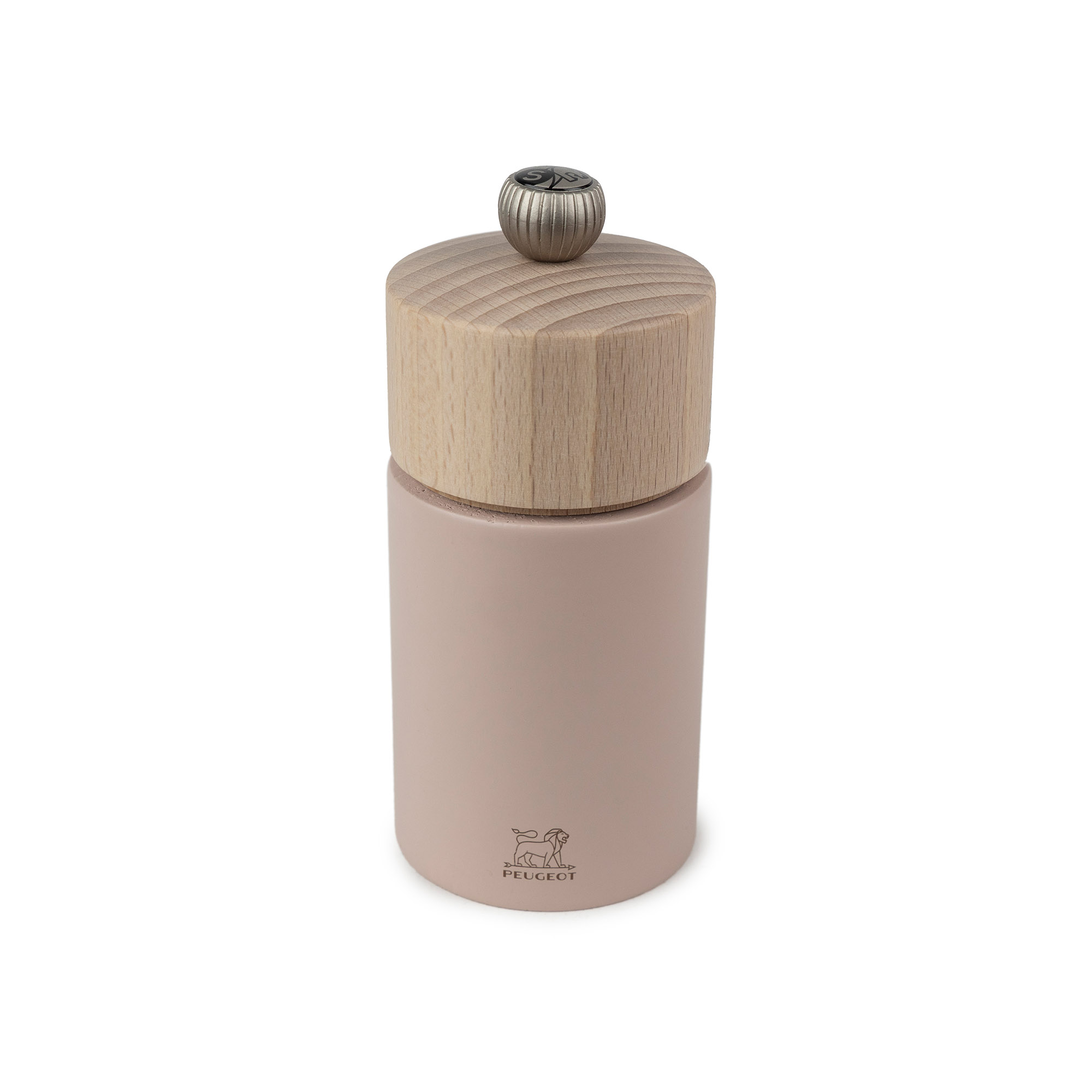 PEUGEOT Salzmühle BOREAL 12 cm Buchenholz blütenrosa mit ZIRLION-Mahlwerk