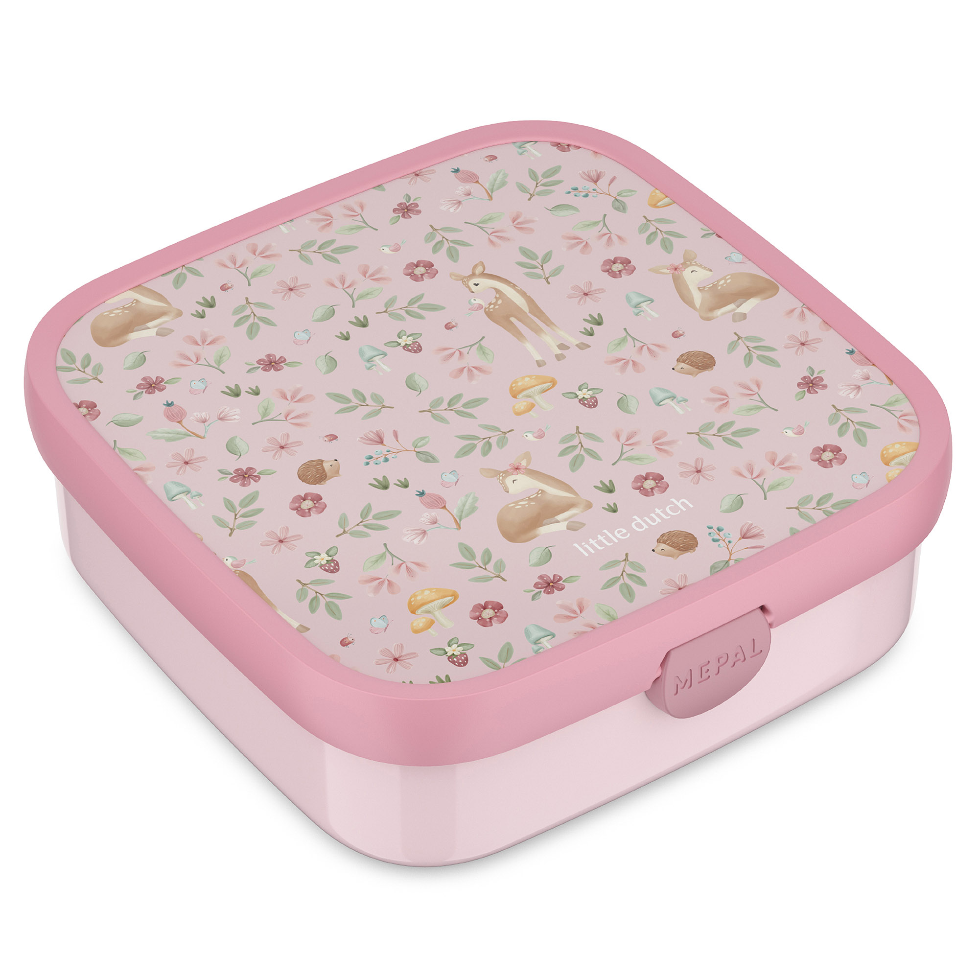 MEPAL Brotdose CAMPUS groß 1,3 Liter 2 Bento-Einsätze LITTLE DUTCH Fairy Garden