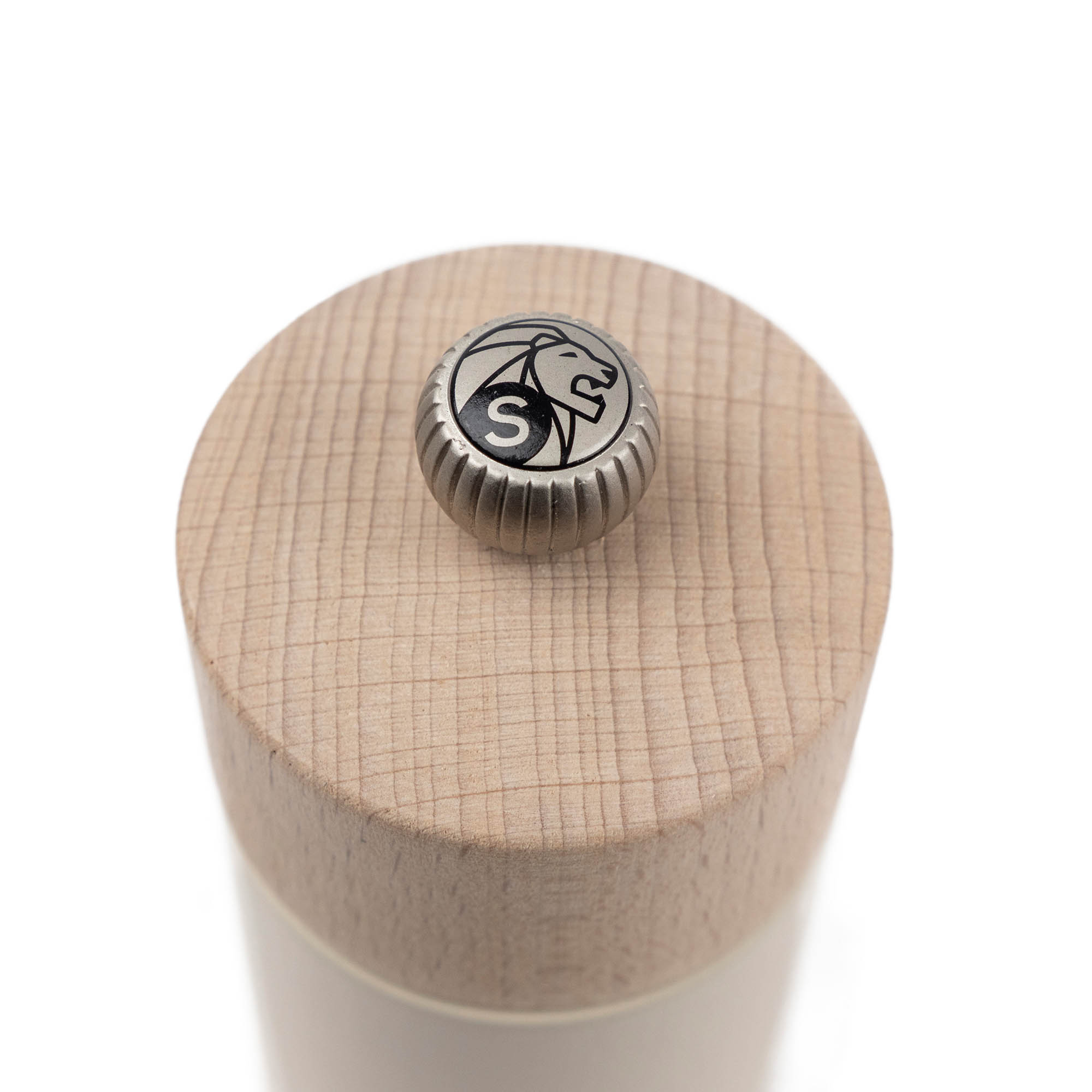 PEUGEOT BOREAL Salt Mill, 12 cm, light beech wood with ZIRLION grinding mechanism