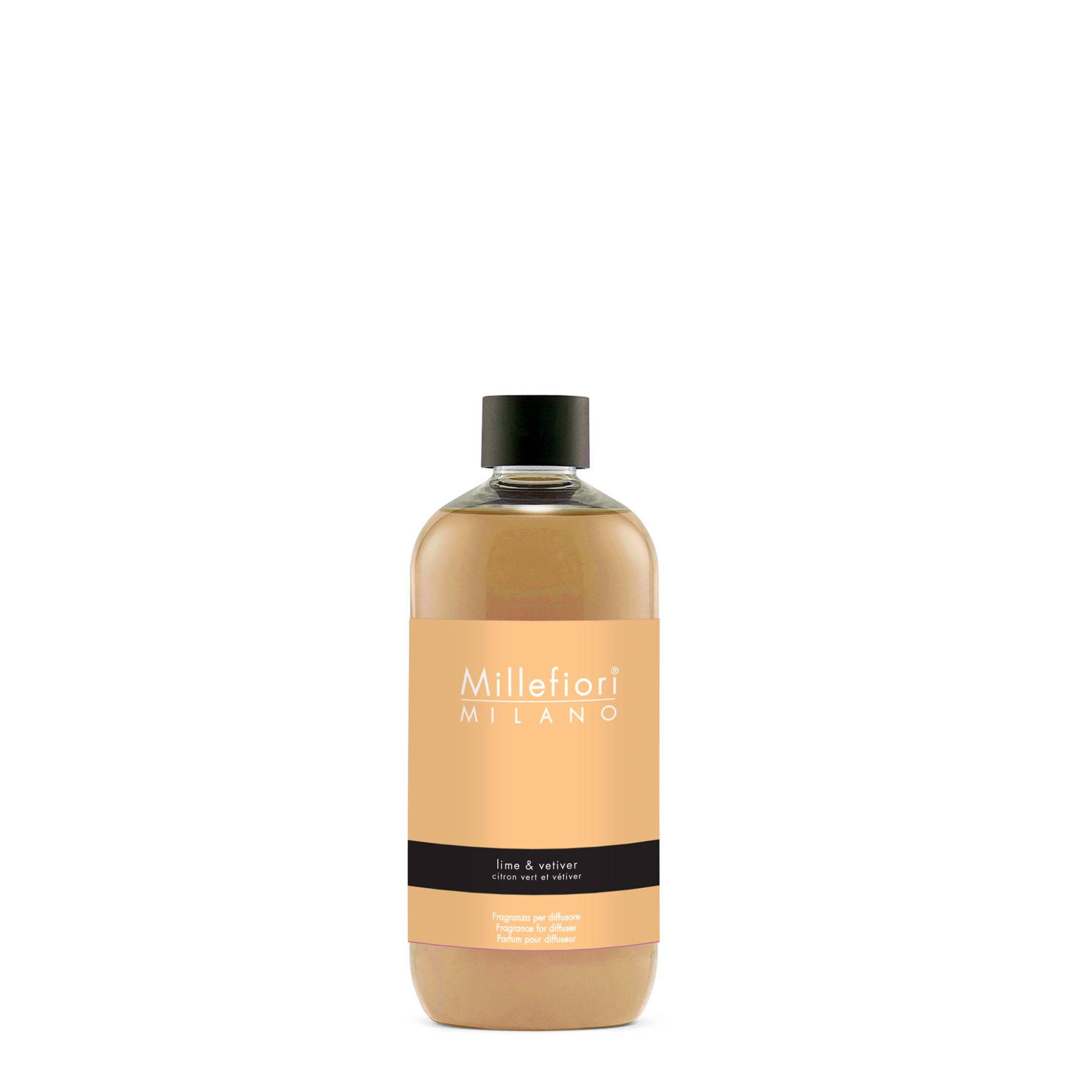 MILLEFIORI MILANO Raumduft Diffuser Nachfüllflasche 250 ml LIME & VETIVER