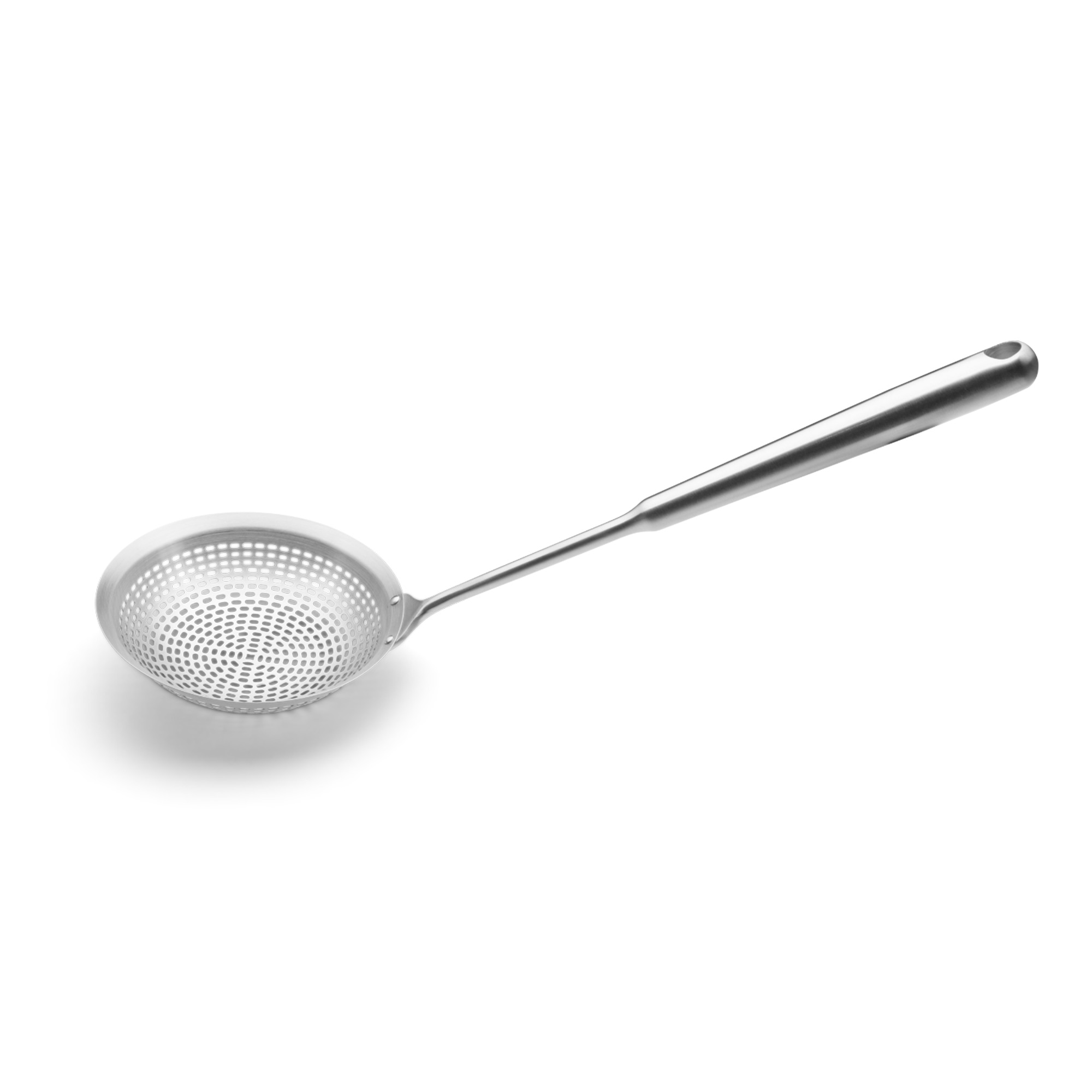 WEIS Large slotted spoon deep perforated stainless steel 14 cm