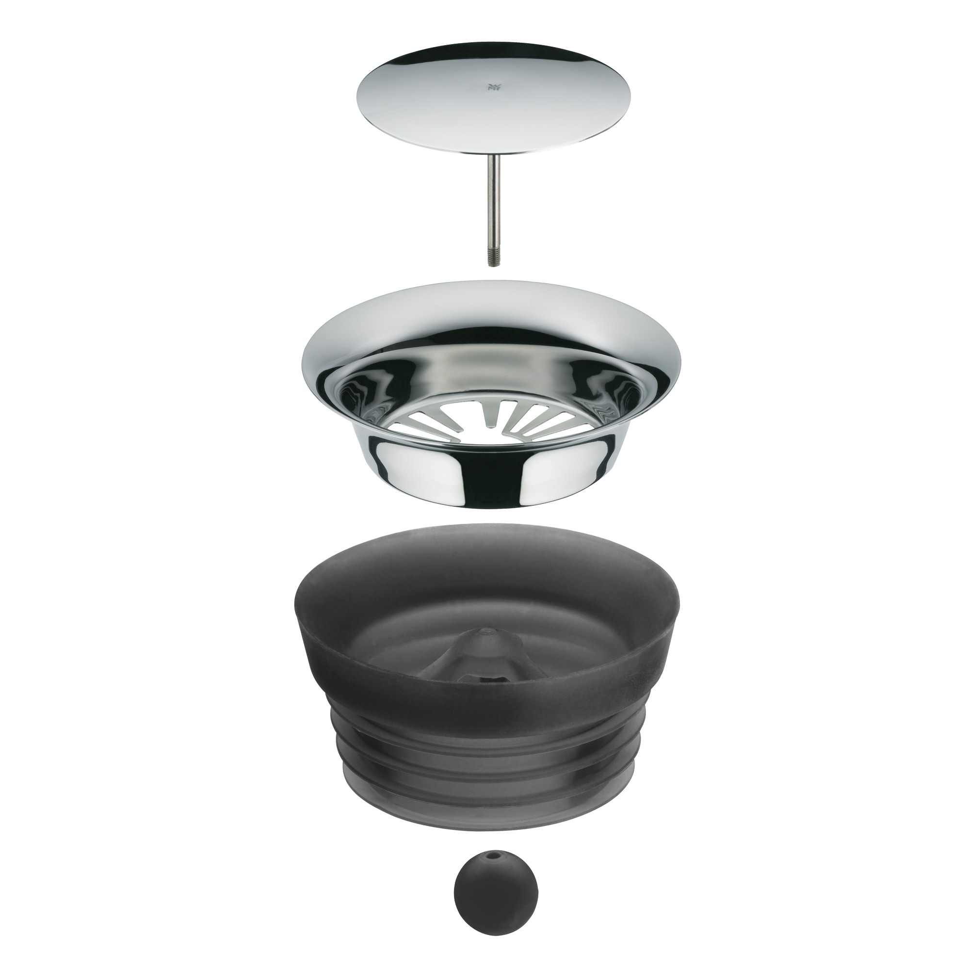 WMF Wasserkaraffe Basic 1,0 Liter Wasserkanne aus Glas