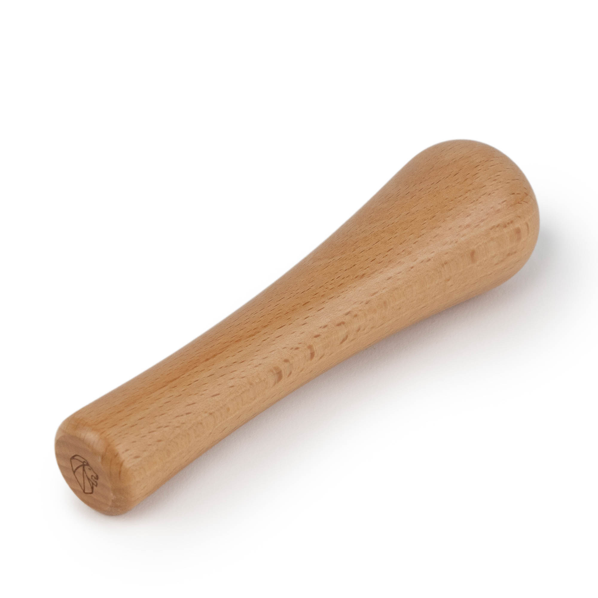 PEUGEOT Mörser APPOLIA 14 cm 550 ml aus Keramik mit Stößel aus Buchenholz ecru