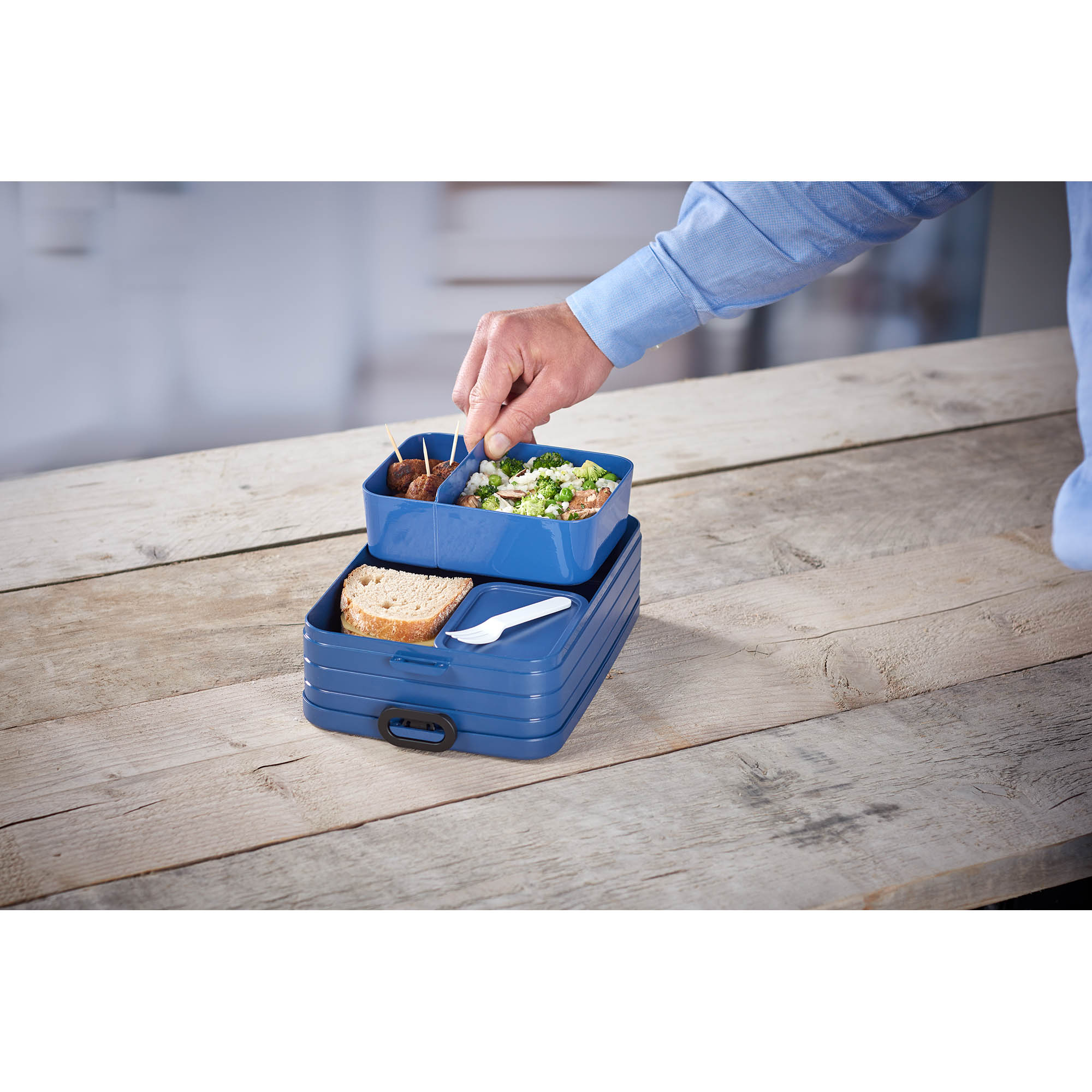 MEPAL Bento Lunchbox TAKE A BREAK 1.5 litre nordic sage
