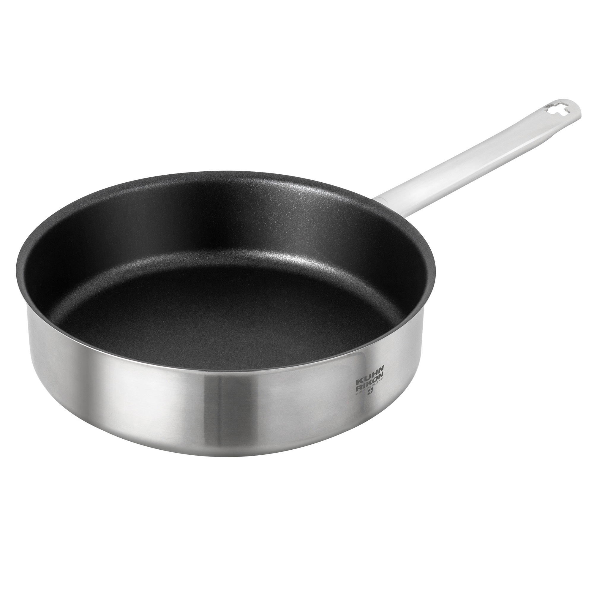 KUHN RIKON Bratpfanne MONTREUX Edelstahl antihaftbeschichtet 28 cm hoch INDUKTION