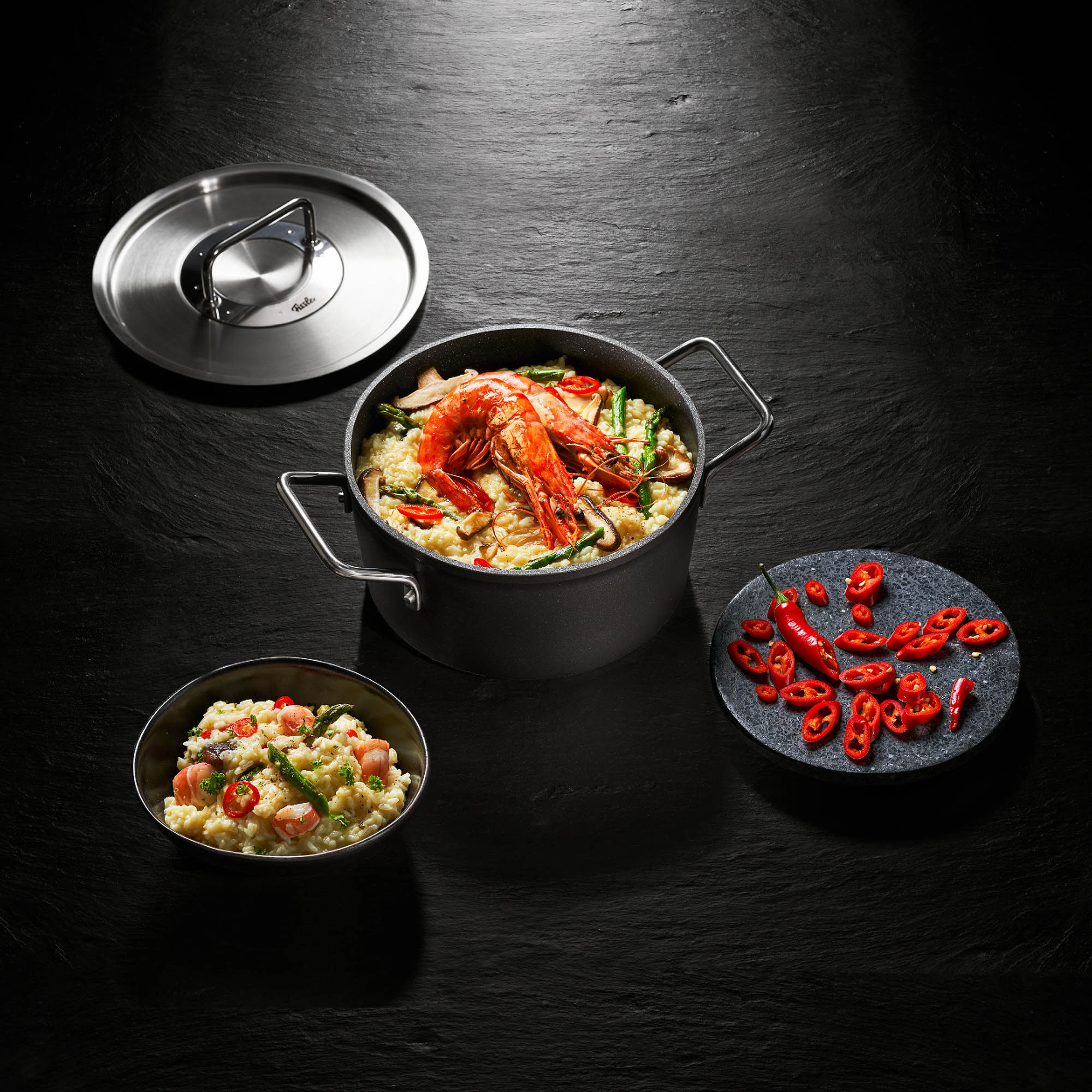 FISSLER casserole ADAMANT 18 cm 2.0 litres INDUCTION