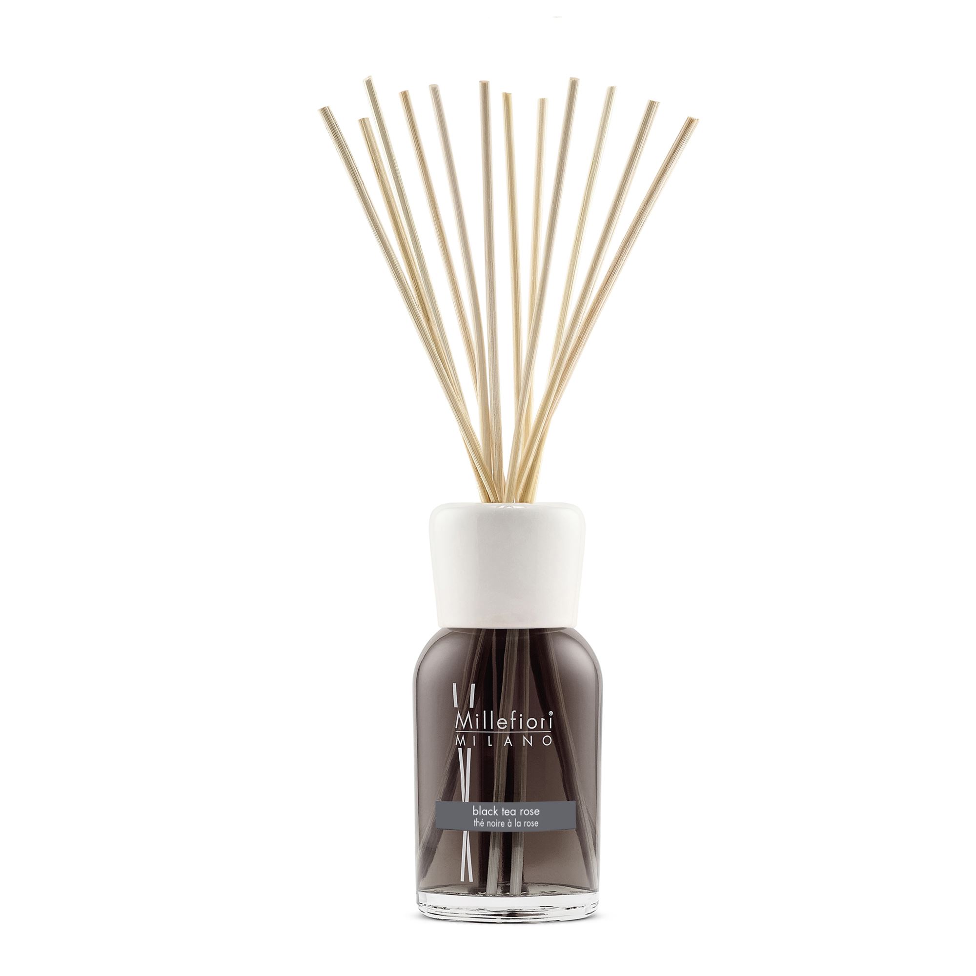MILLEFIORI MILANO Raumduft Diffuser 500 ml BLACK TEA ROSE