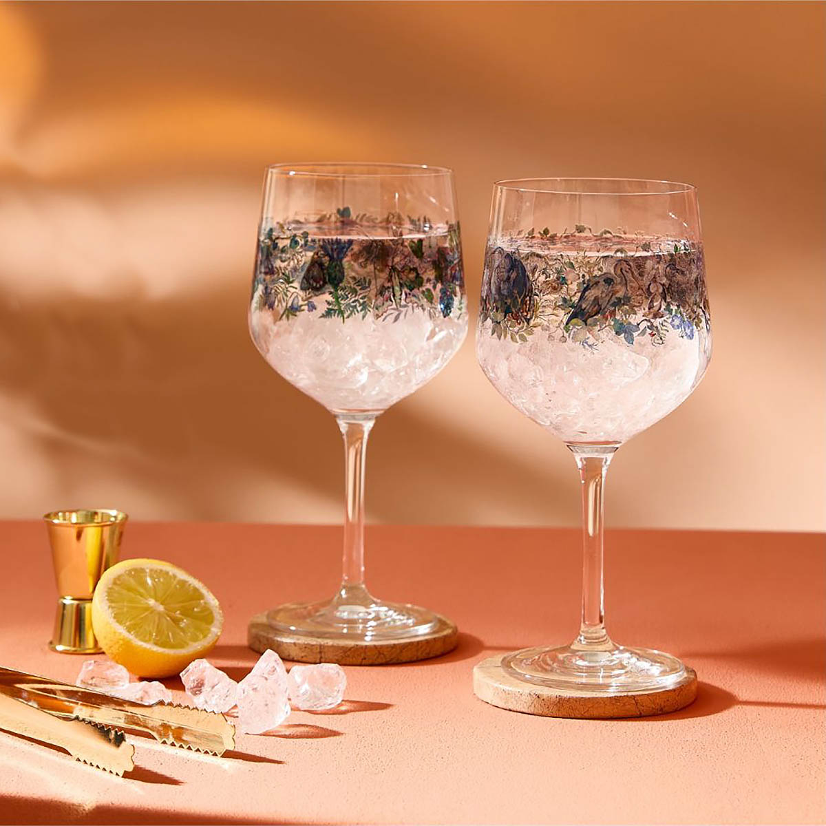 RITZENHOFF Ginglas Longdrink-Glas SCHATTENFAUNA #7 / #8 Inhalt je 720 ml 2 Stück